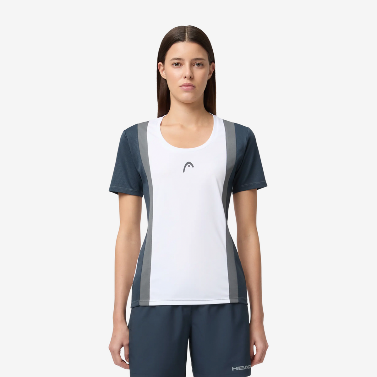 Head Club Tech T-Shirt Women's Navy/White