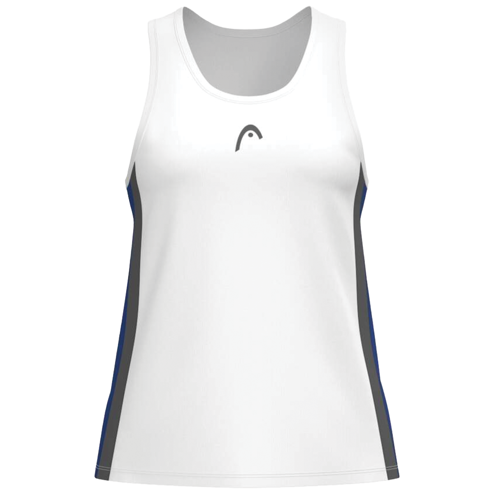 Head Club 25 Tech Tank Top Royal Blue / White Women's