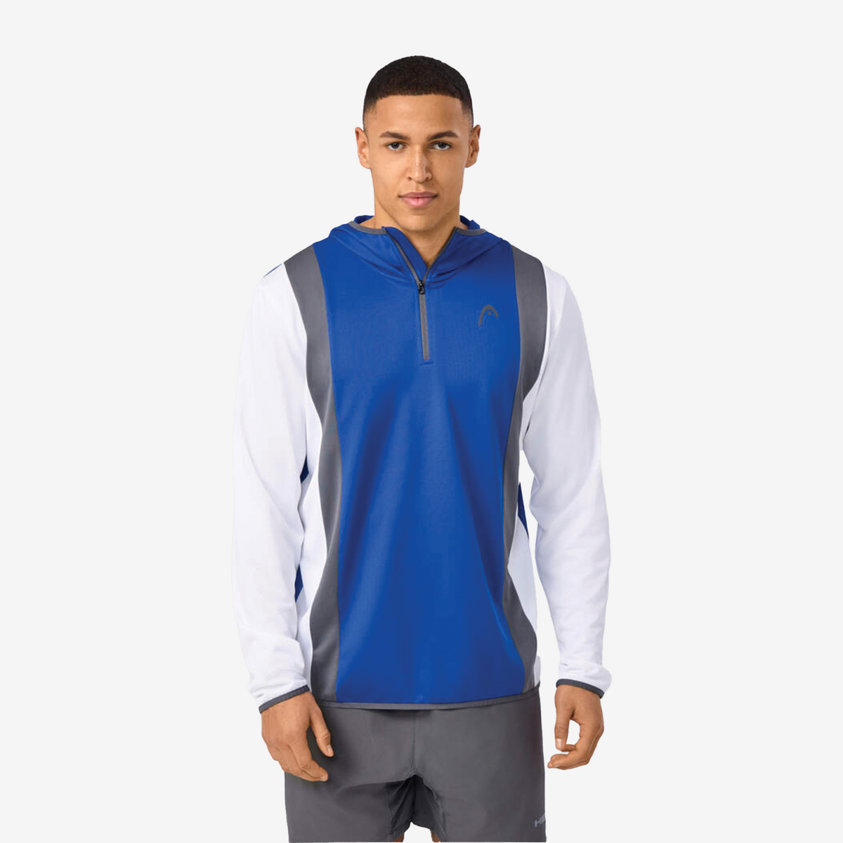 Head Club Tech Hoodie Royal Blue / White Men's