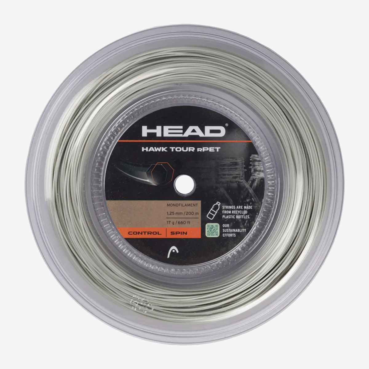 Head Hawk Tour rPET Natural 200m Reel