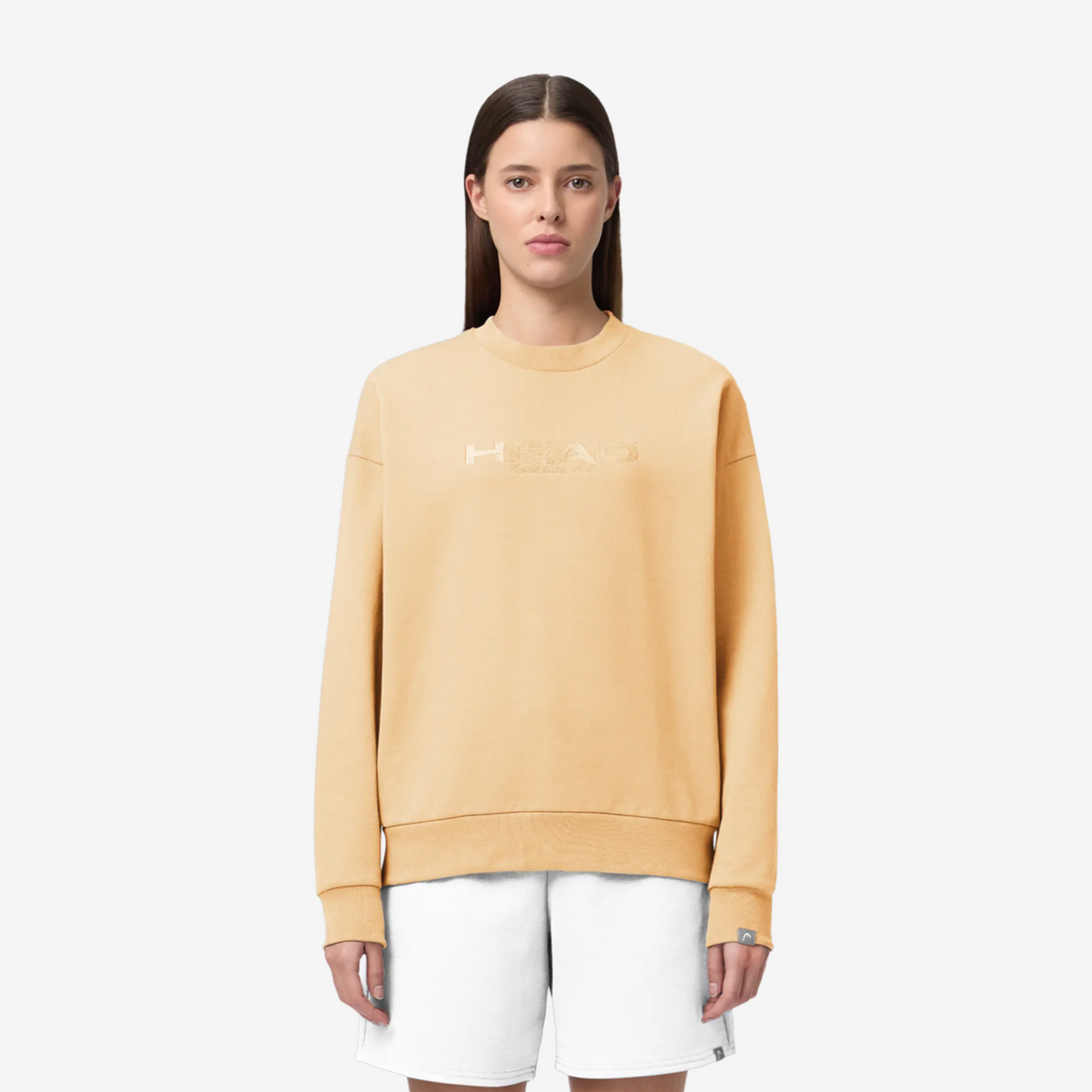 Head Motion Crewneck Men's/Women's Apricot