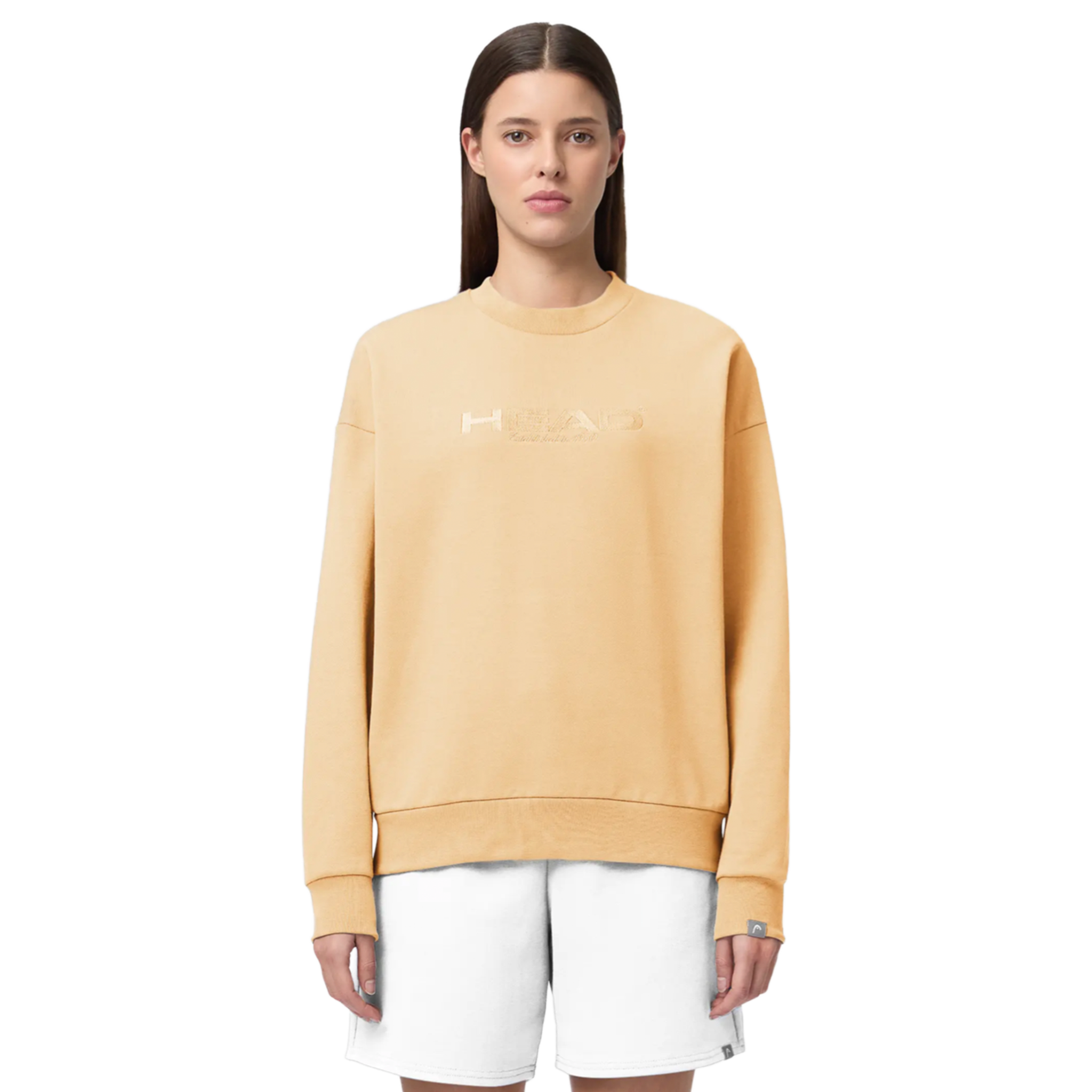 Head Motion Crewneck Men's/Women's Apricot