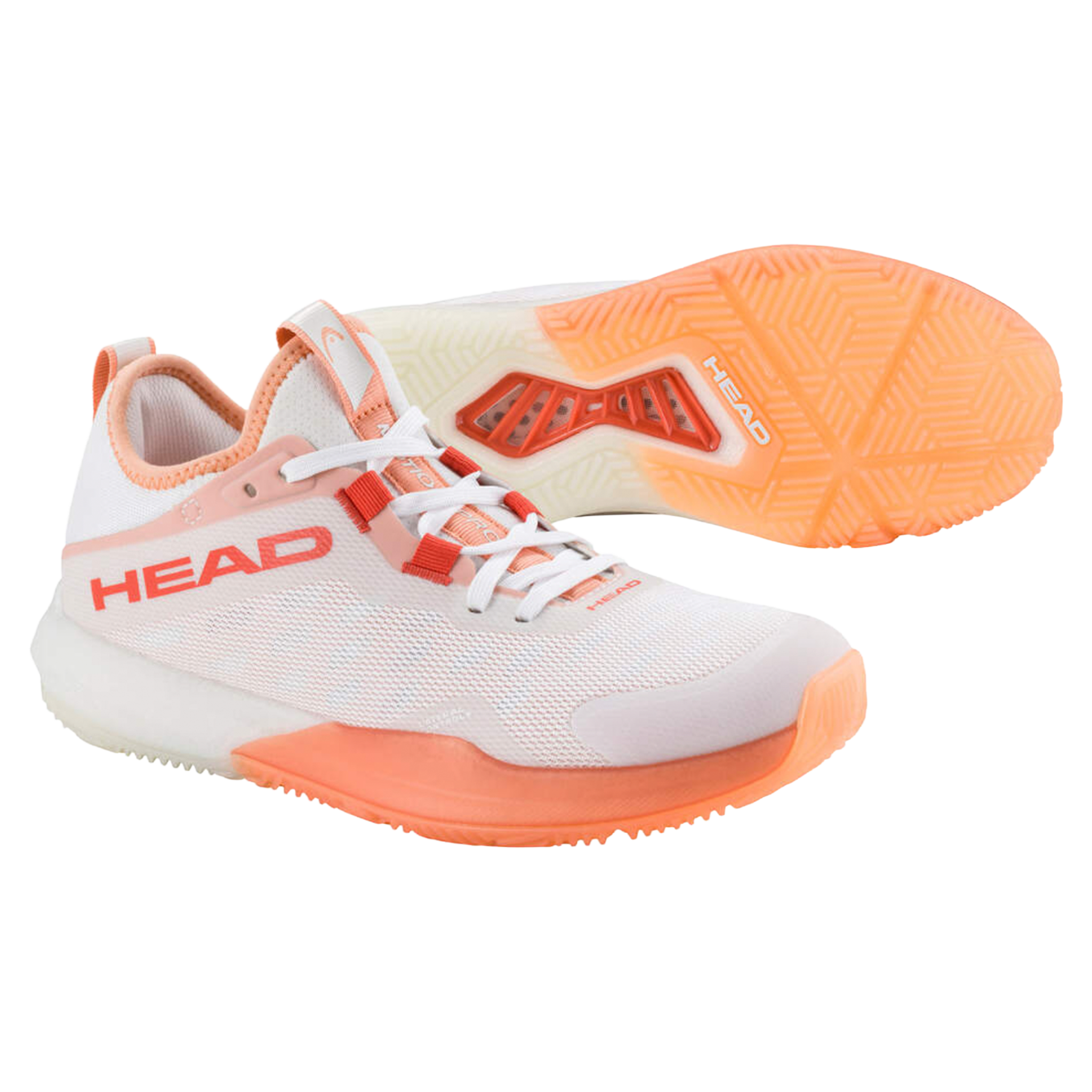 Head Motion Pro Women's Padel Shoes White/Coral