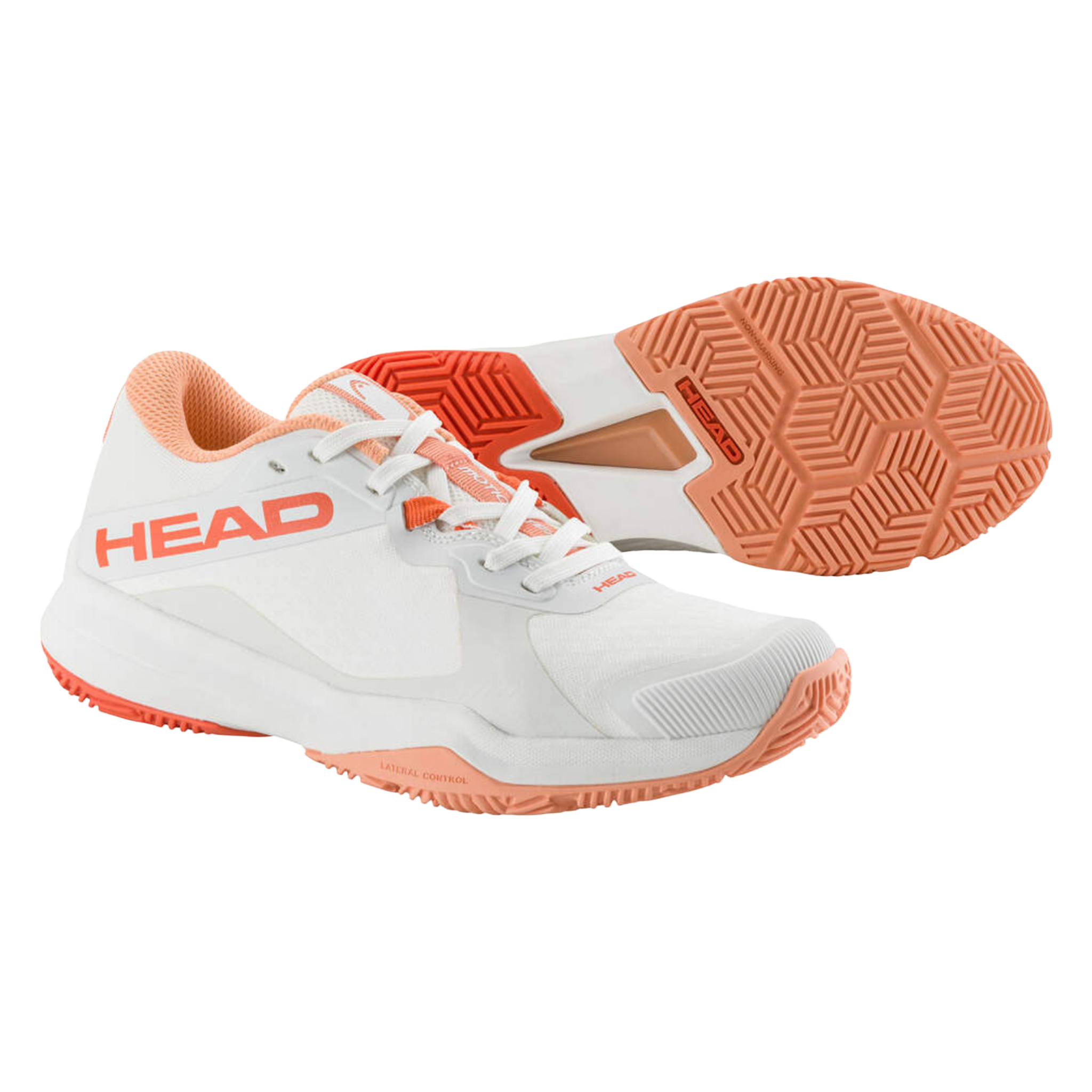 Head Motion Team Women's Padel Shoes White/Coral