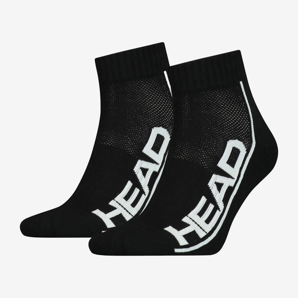 Head Performance Stripe Quarter Socks (2 Pack)