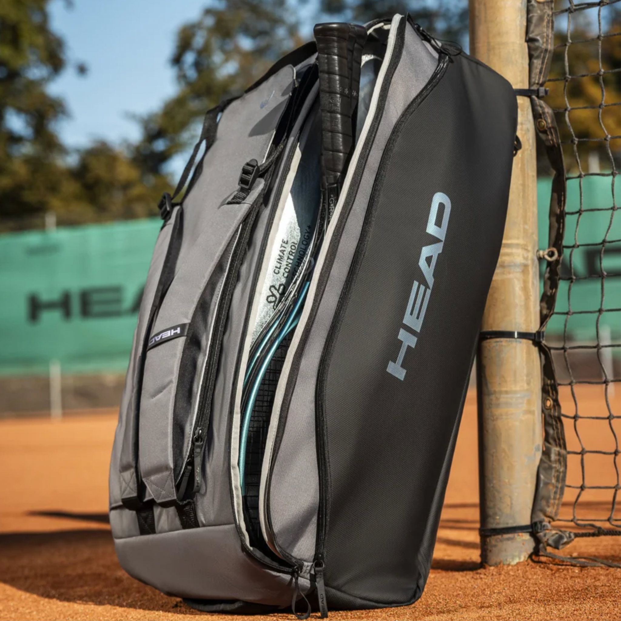 Head Pro X Duffle Racket Tennis Bag L Black/Dark Grey