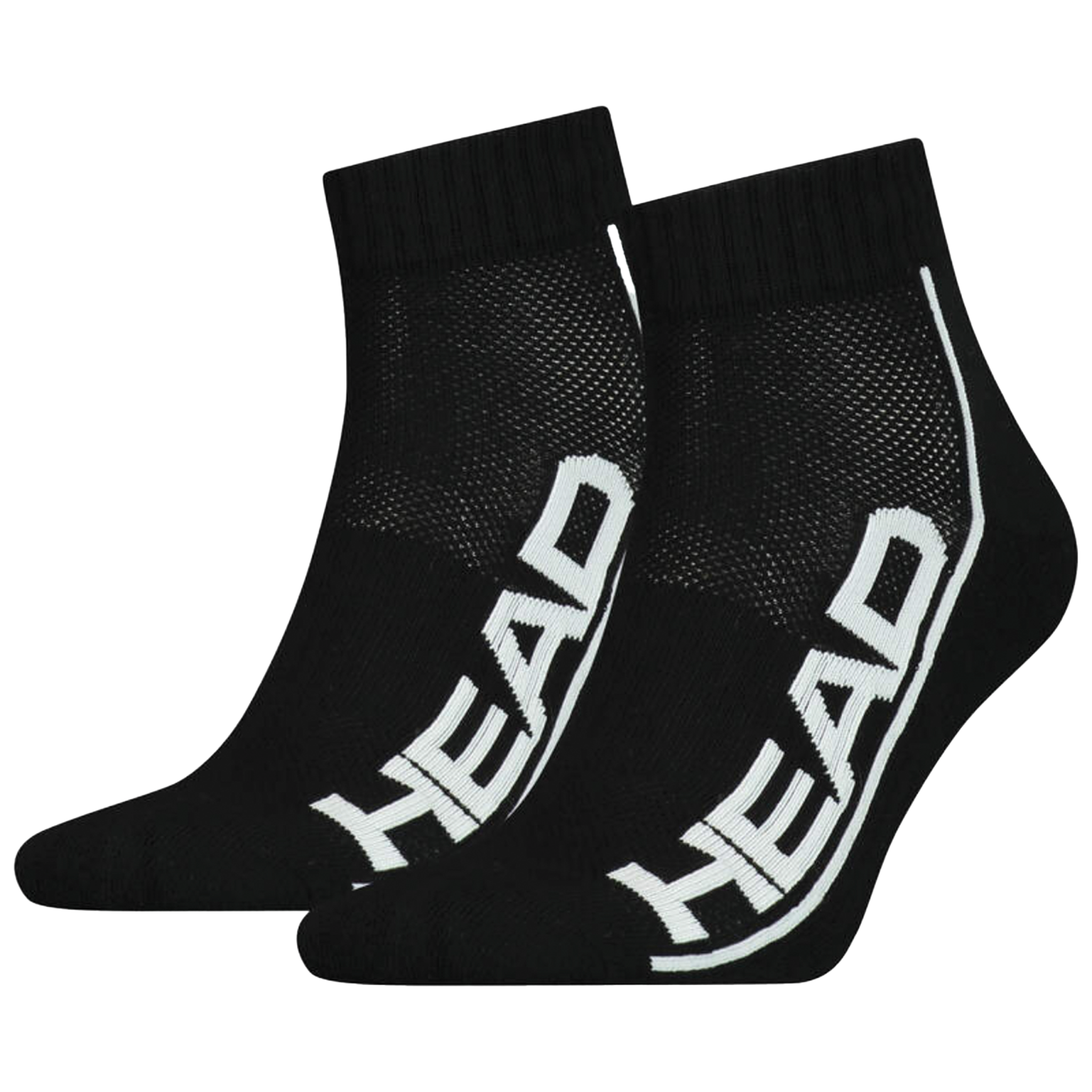 Head Tennis Stripe Quarter Socks (2 Pack)