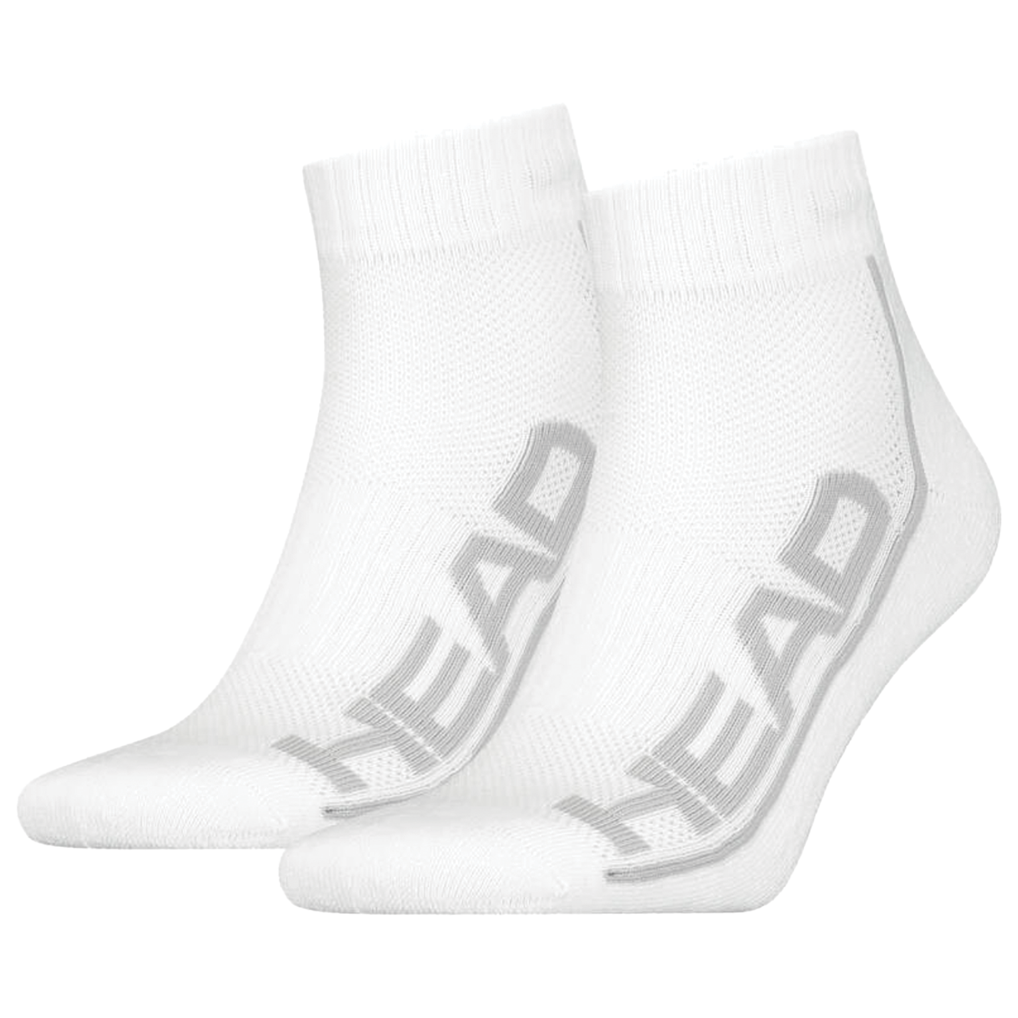 Head Tennis Stripe Quarter Socks (2 Pack)