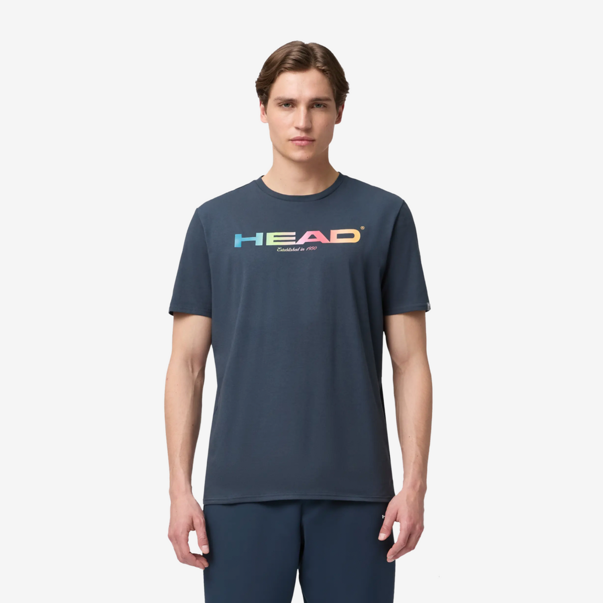 Head Rainbow T-Shirt Men's Navy