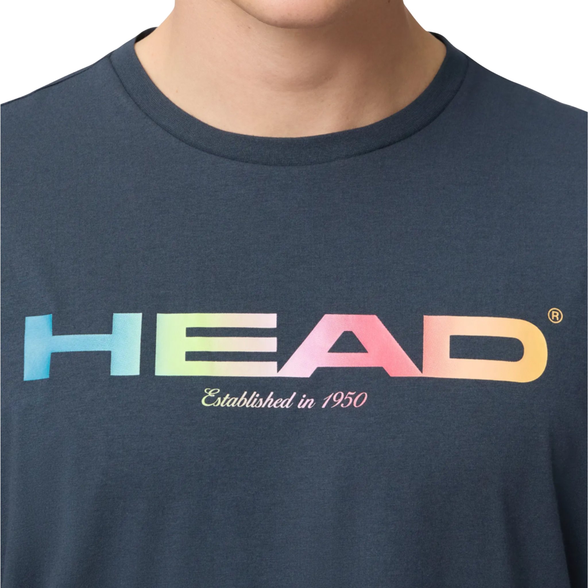 Head Rainbow T-Shirt Men's Navy