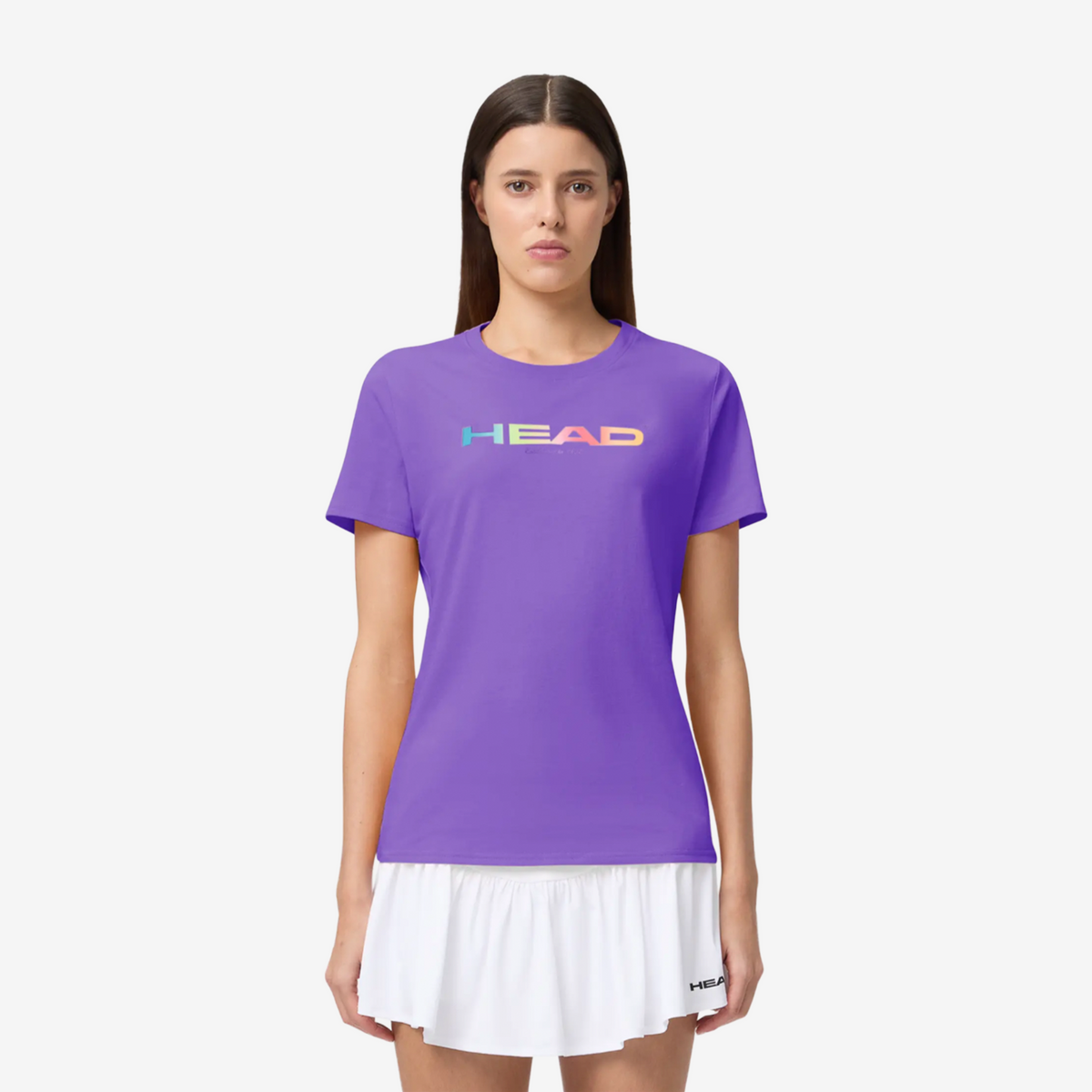 Head Rainbow T-Shirt Women's Purple