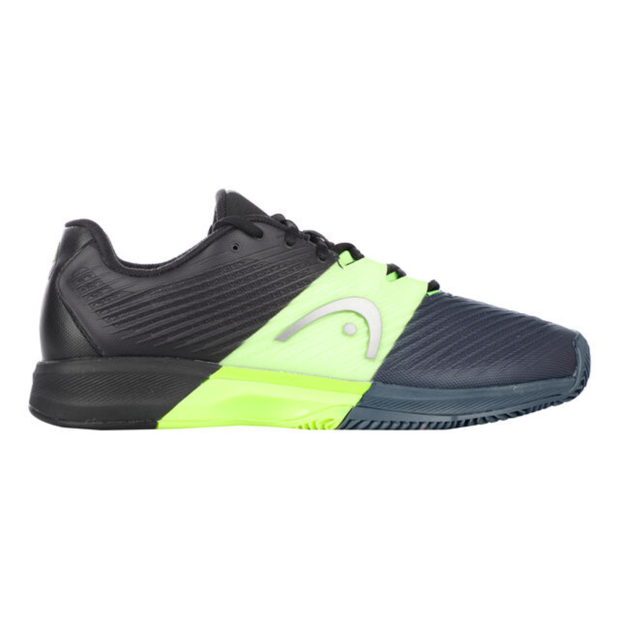 Black and yellow mens tennis best sale shoes