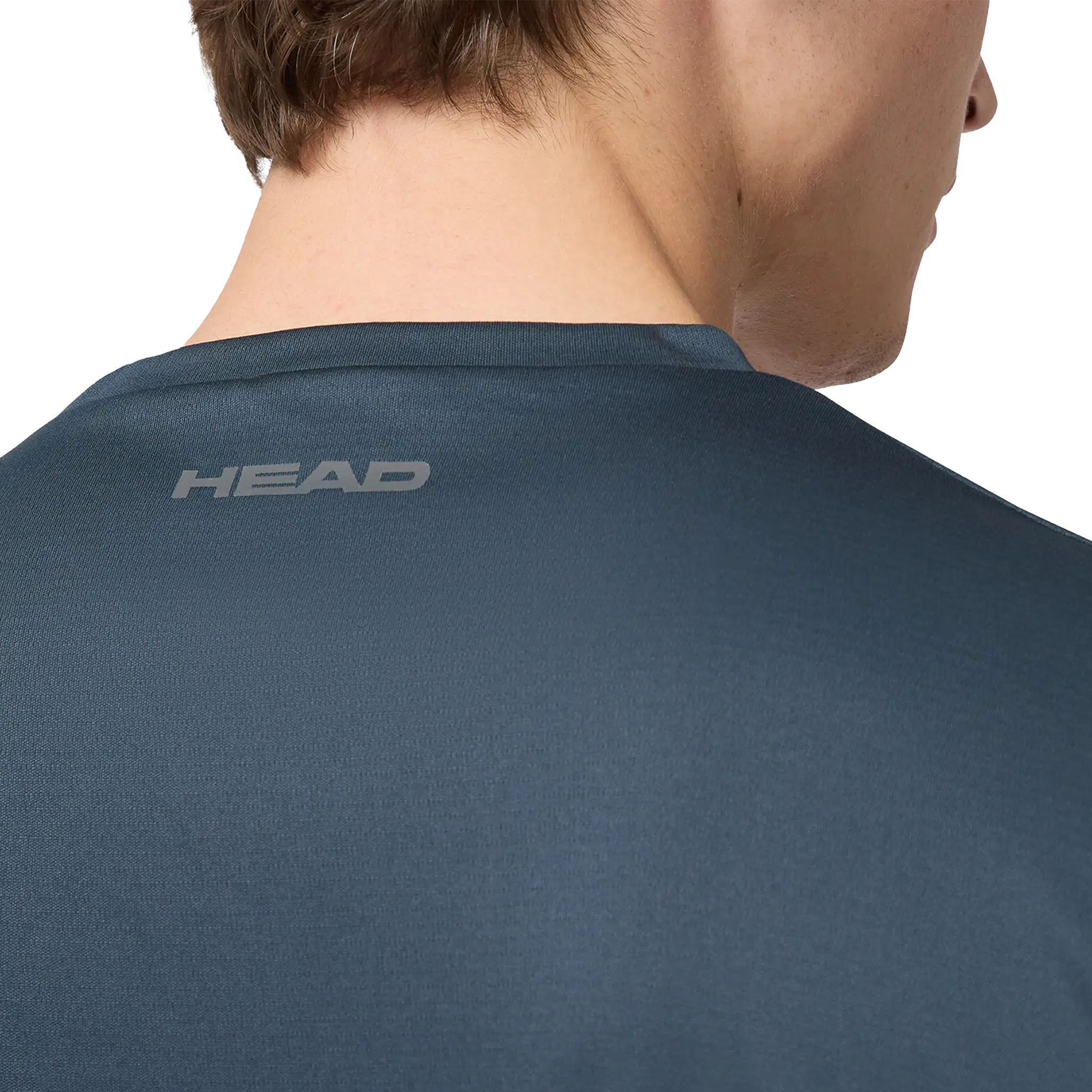 Head Simple T-Shirt Men's Navy