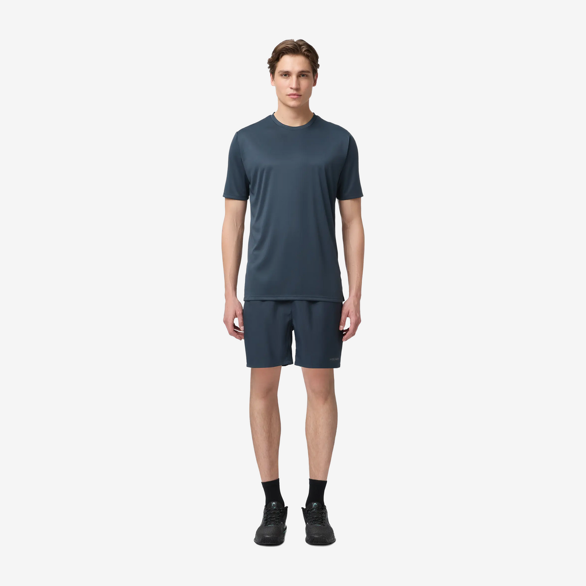 Head Simple T-Shirt Men's Navy