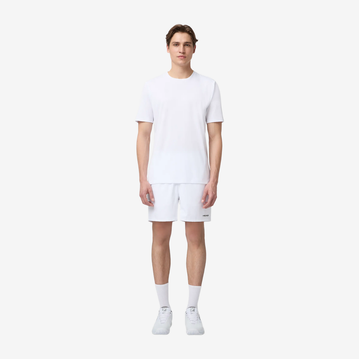 Head Simple T-Shirt Men's White