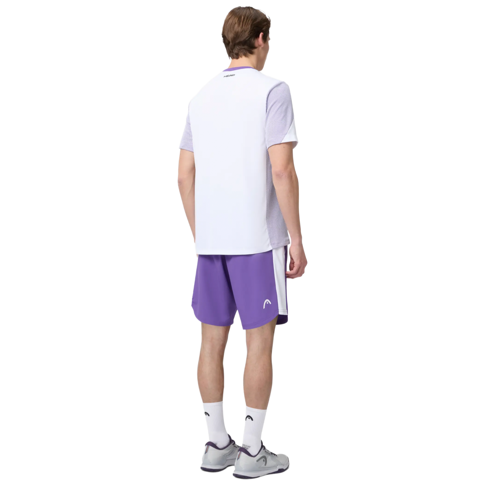 Head Slice T-Shirt Men's White/Purple