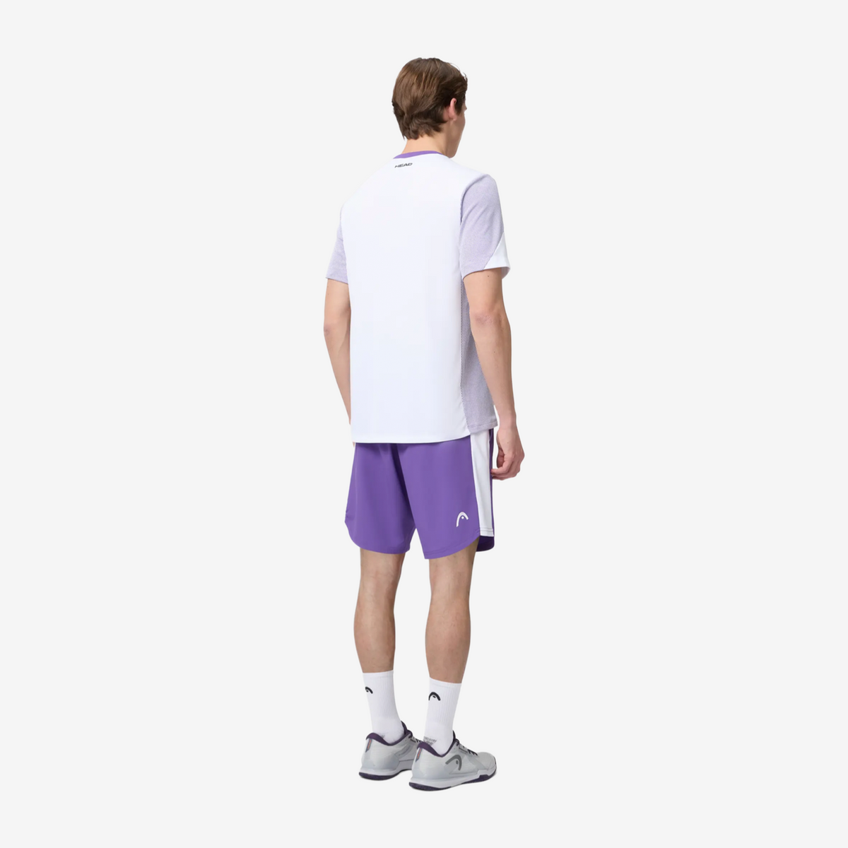 Head Slice T-Shirt Men's White/Purple
