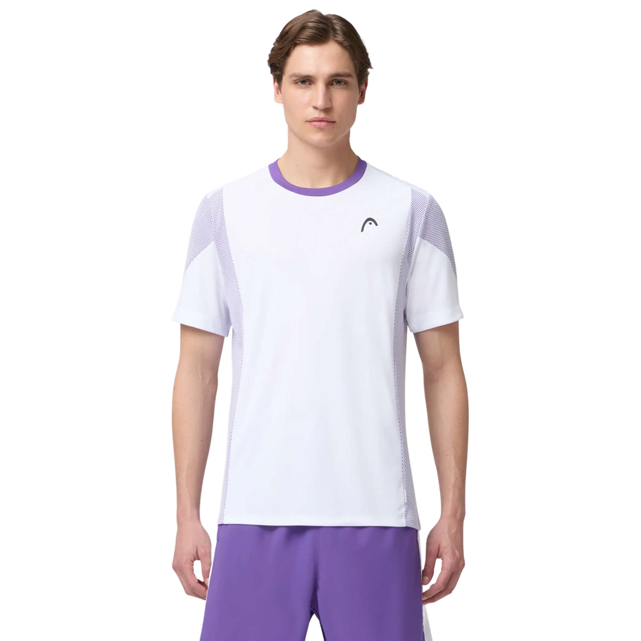Head Slice T-Shirt Men's White/Purple