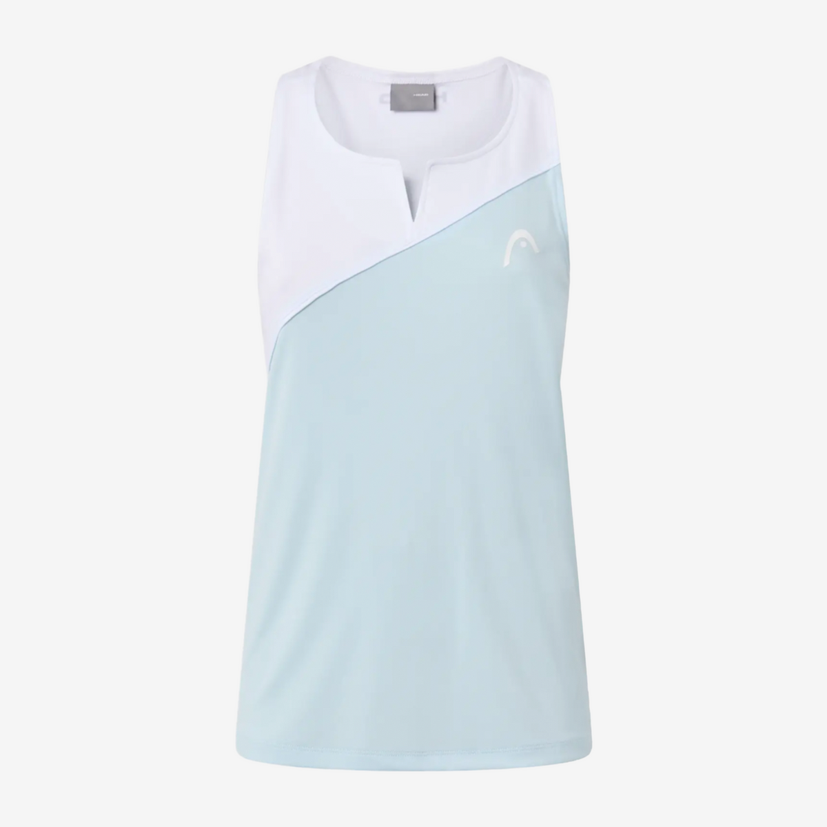 Head Spirit Tank Top Women's Light Blue/White