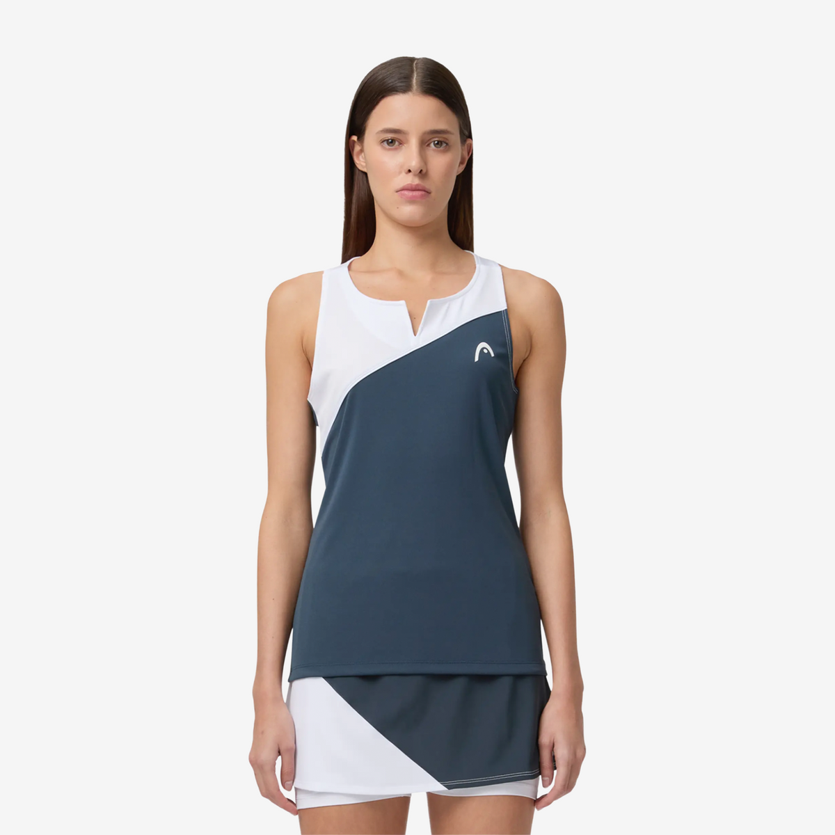 Head Spirit Tank Top Women's Navy/White