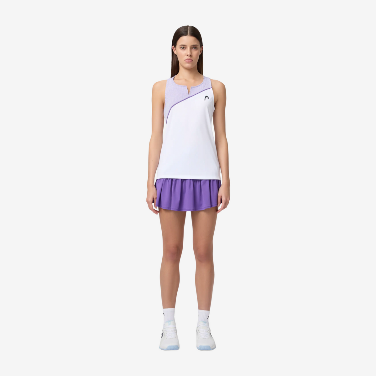 Head Spirit Tank Top Women's White/Purple