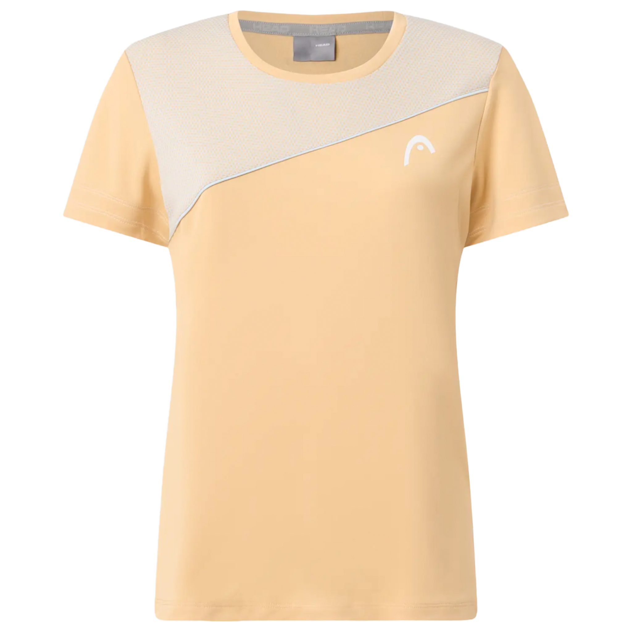 Head Tie-Break T-Shirt Women's Apricot/Light Blue