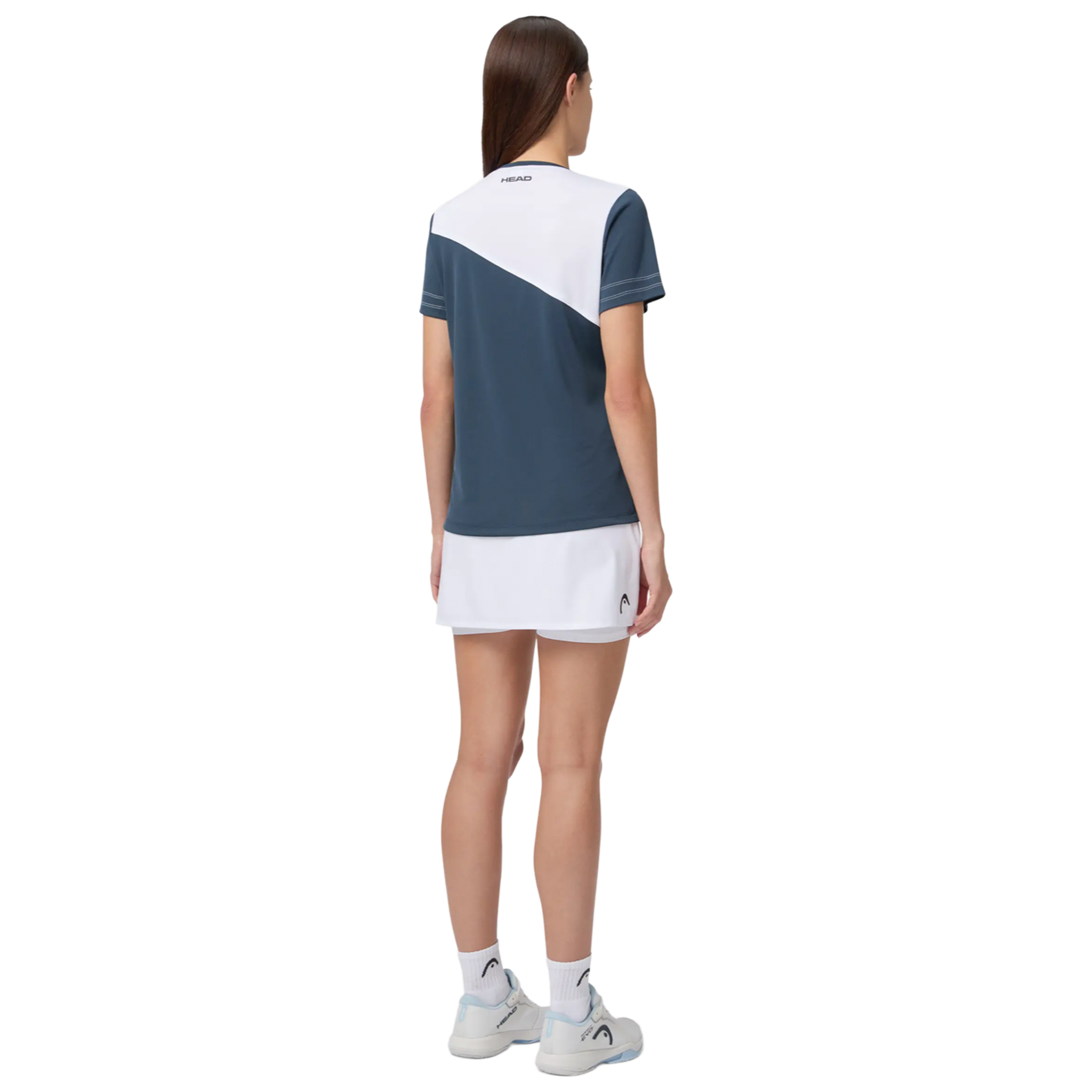 Head Tie-Break T-Shirt Women's Navy/White