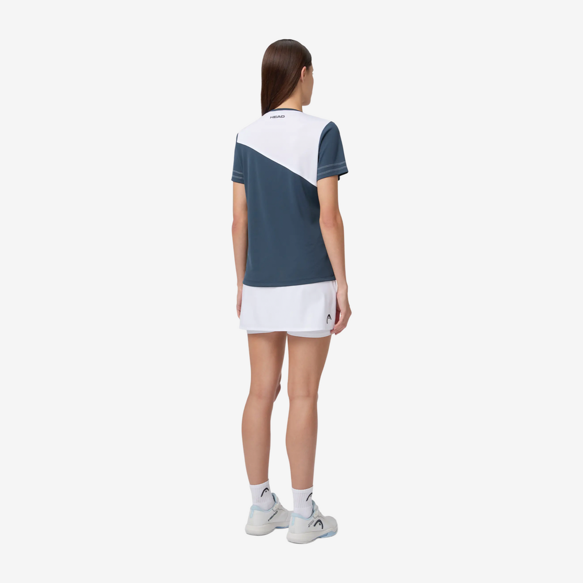 Head Tie-Break T-Shirt Women's Navy/White