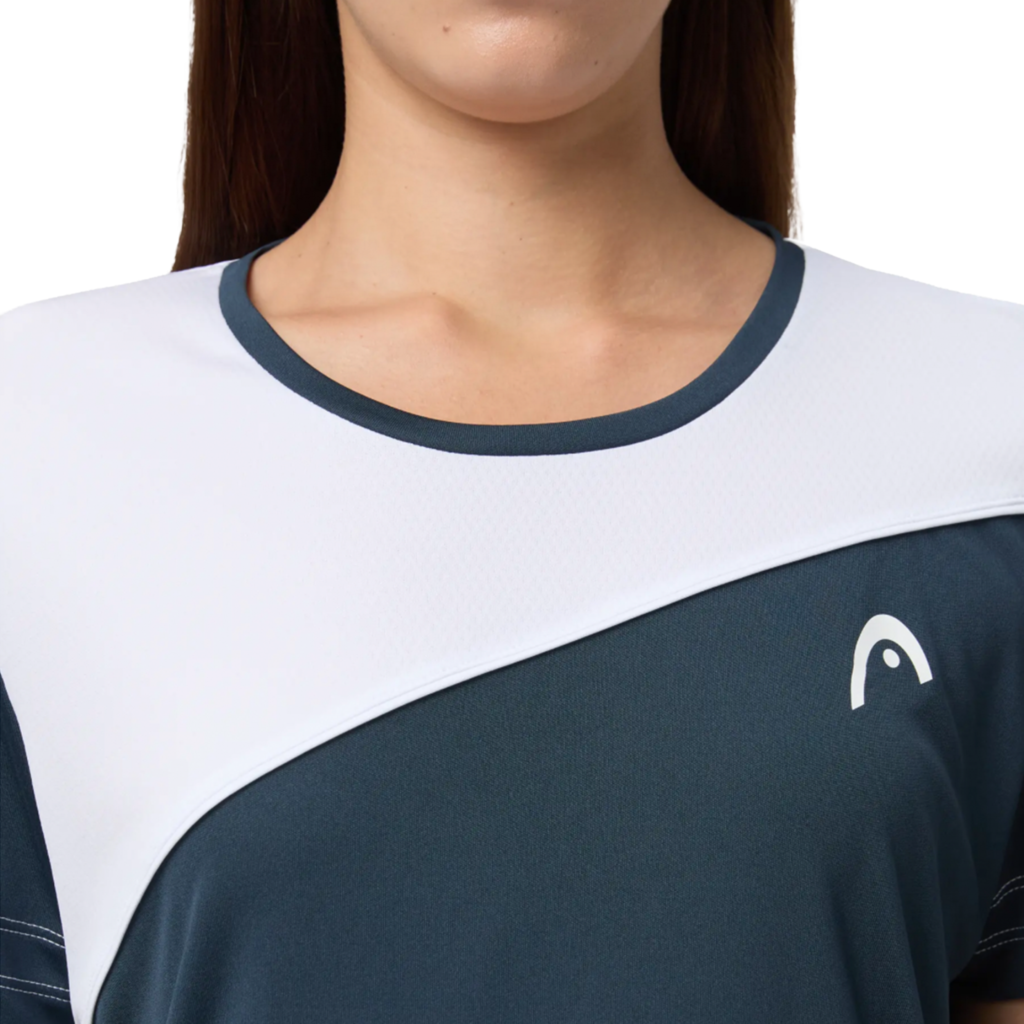Head Tie-Break T-Shirt Women's Navy/White