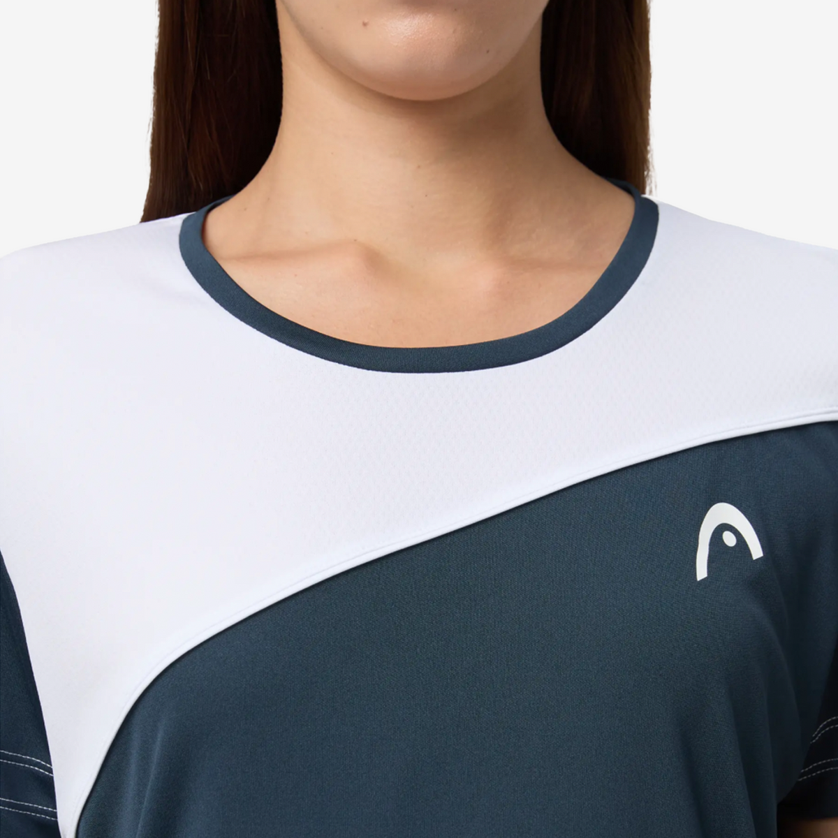 Head Tie-Break T-Shirt Women's Navy/White