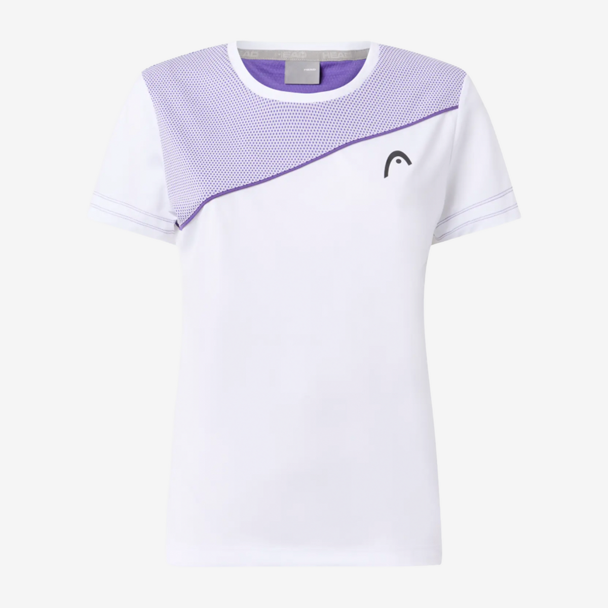 Head Tie-Break T-Shirt Women's White/Purple