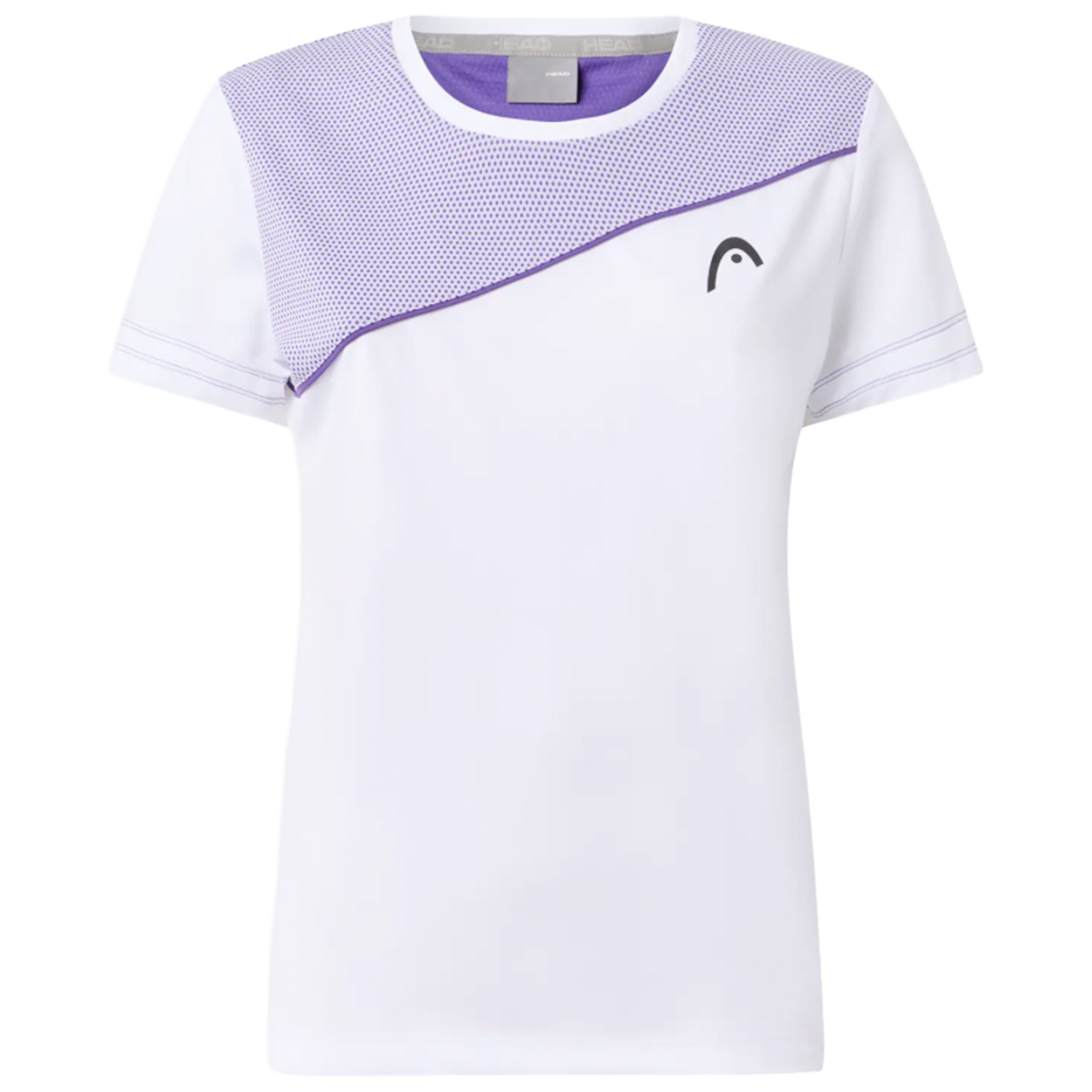 Head Tie-Break T-Shirt Women's White/Purple