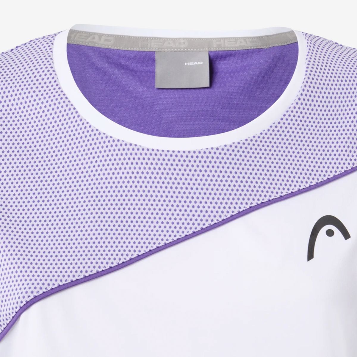 Head Tie-Break T-Shirt Women's White/Purple