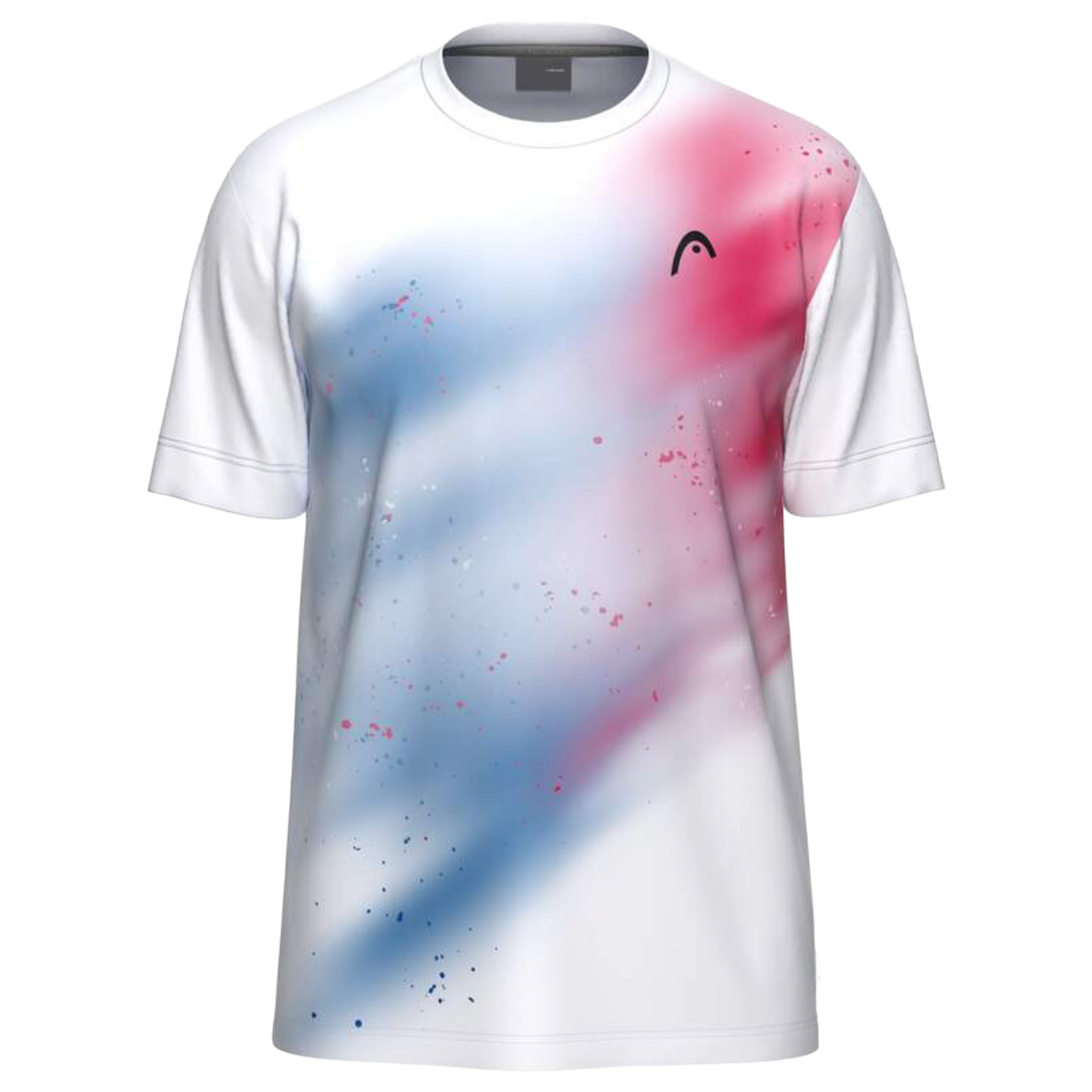 Head Topspin T-Shirt Boys Royal Blue Print