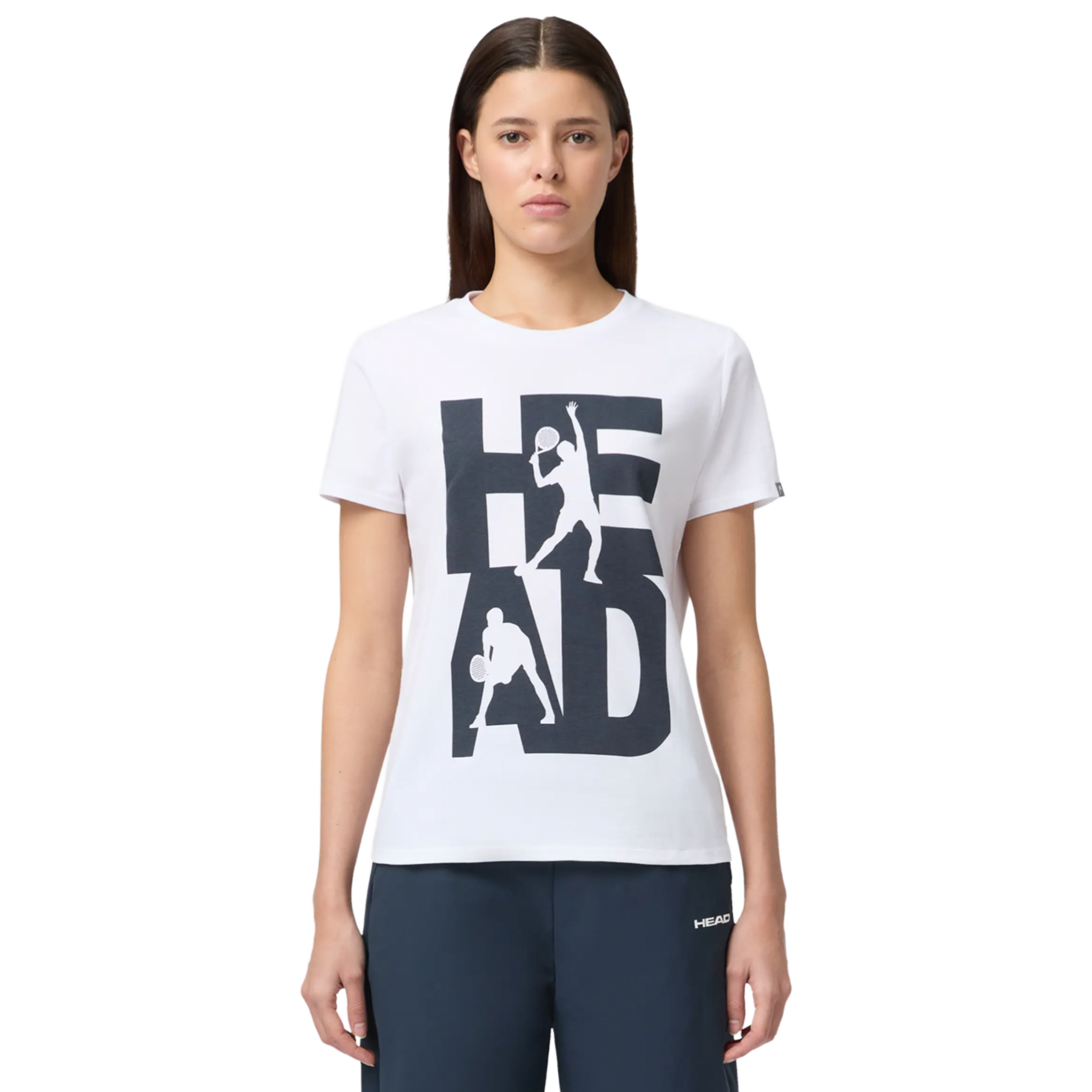 Head Vision T-Shirt Women's White/Navy