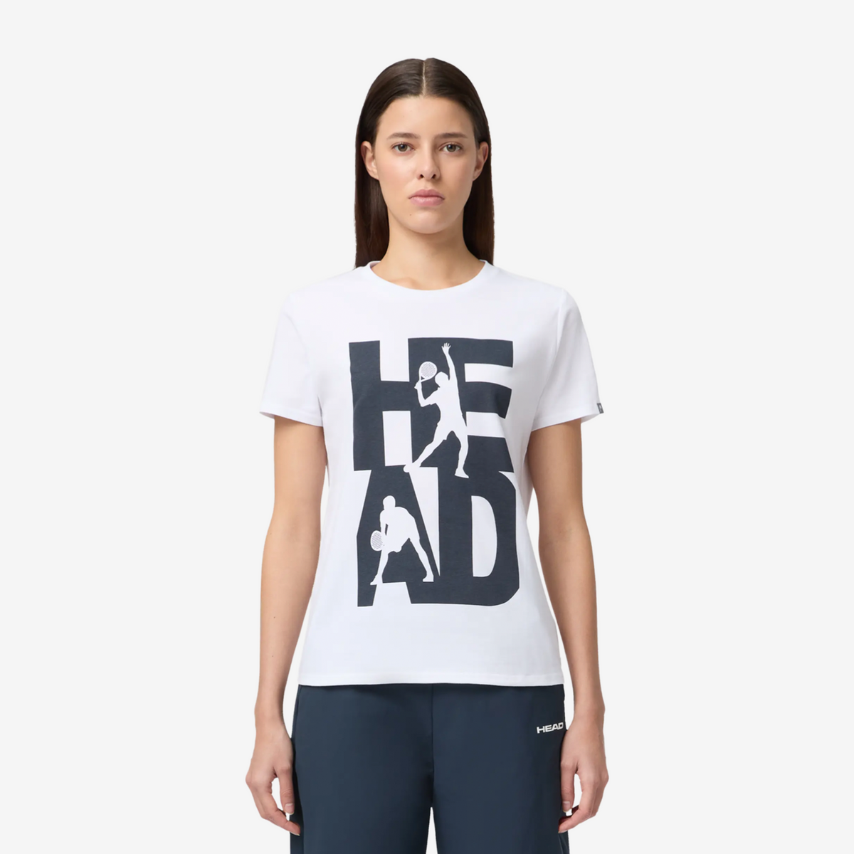 Head Vision T-Shirt Women's White/Navy