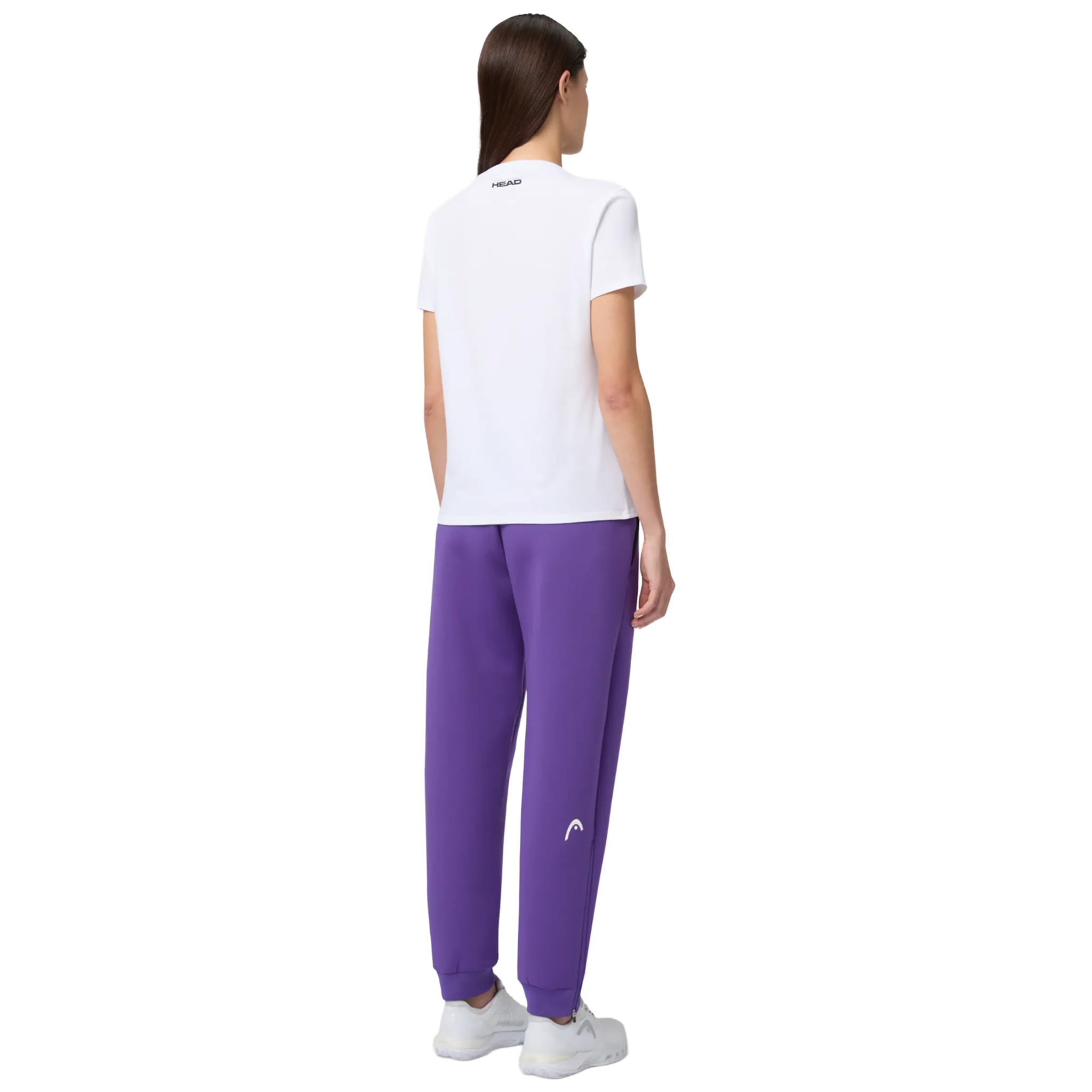 Head Vision T-Shirt Women's White/Purple