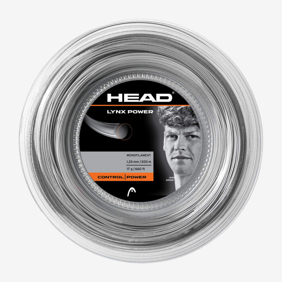 Head Lynx Power Silver 200m Reel