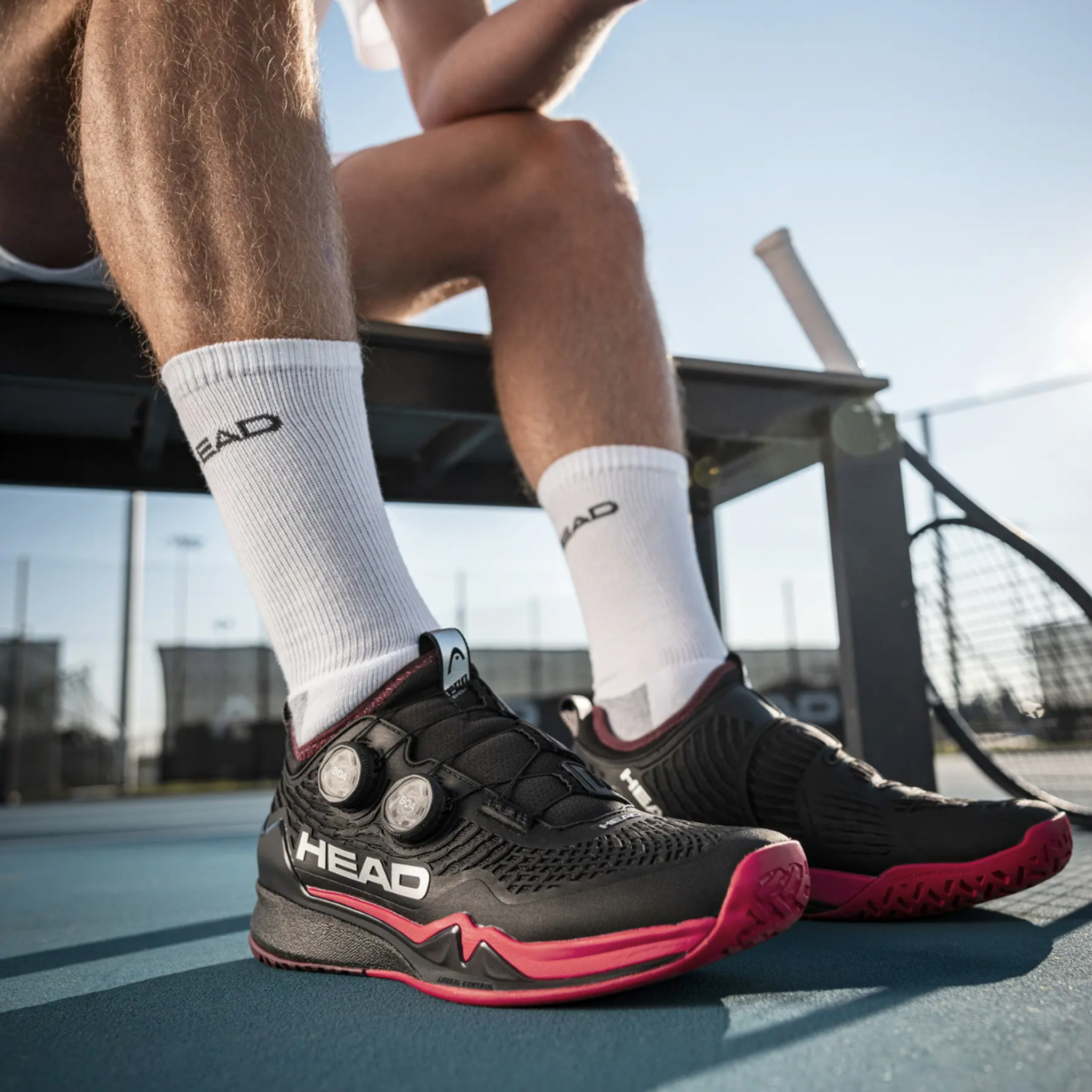 Head Endure Pro BOA Men's Black/Red