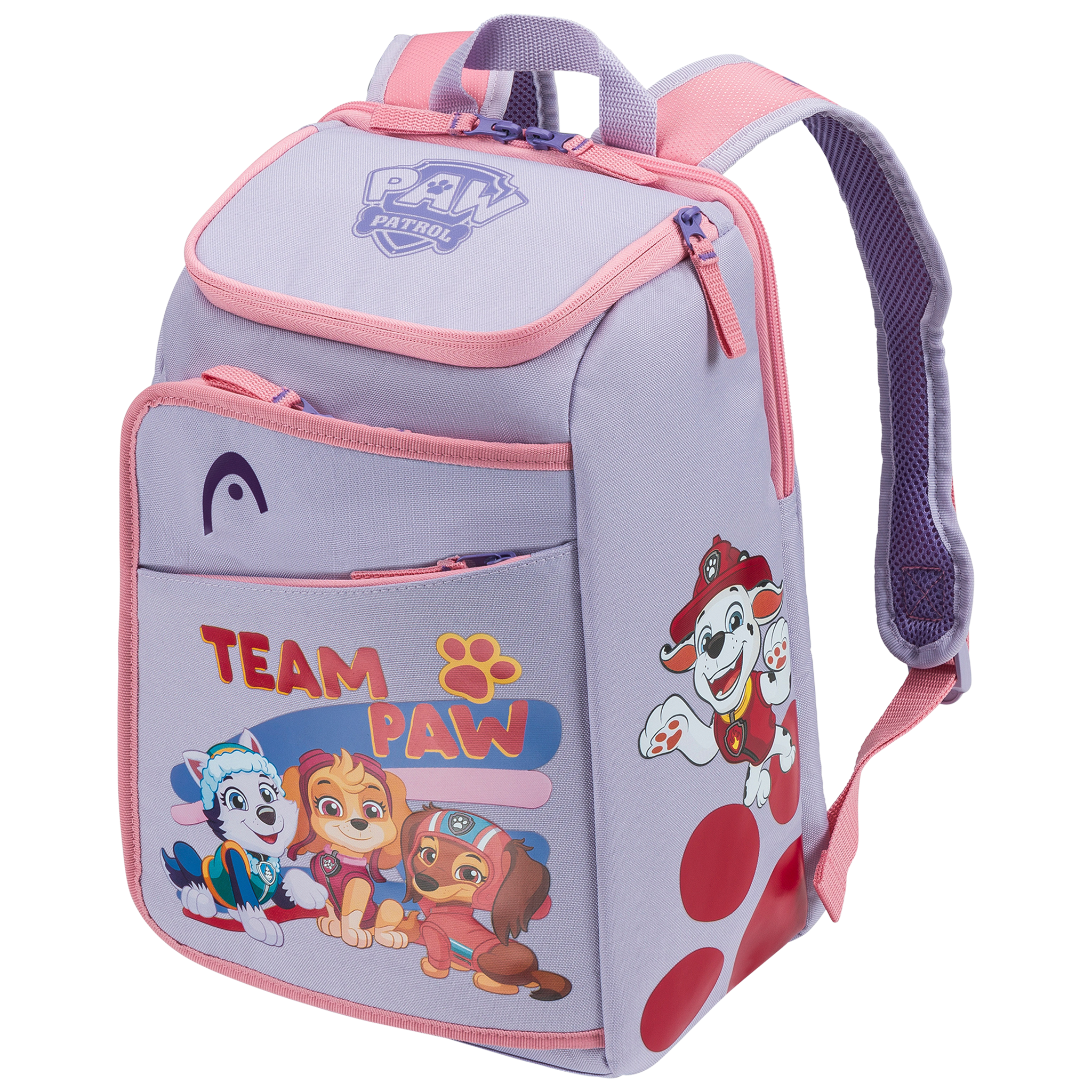 Head Paw Patrol Backpack Purple