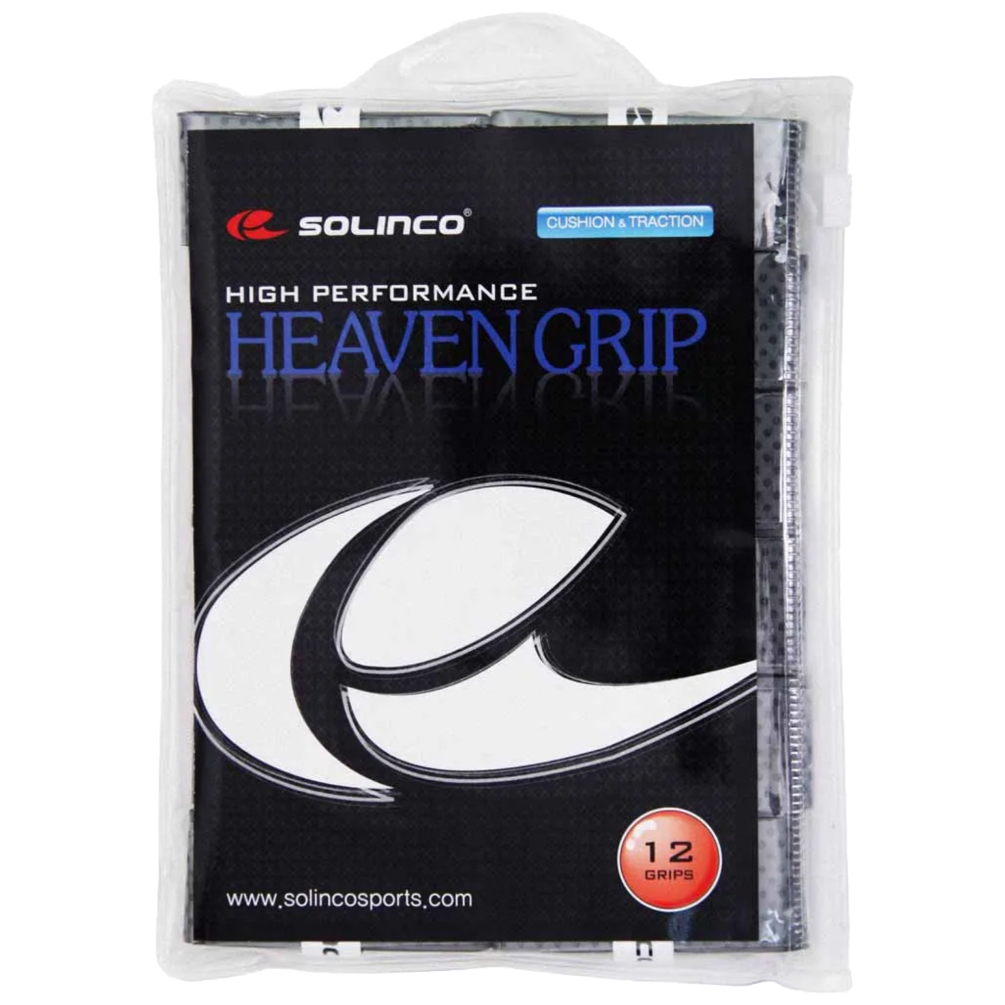 Solinco Heaven Grip 12 Pack Dark Grey