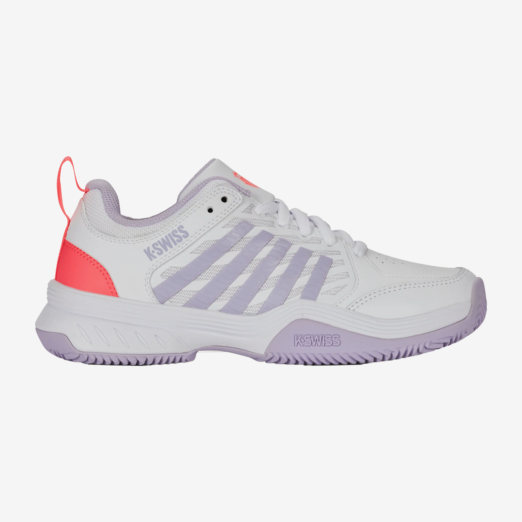 K-Swiss Court Express 2 Women's White/Orchid/Neon - All Things