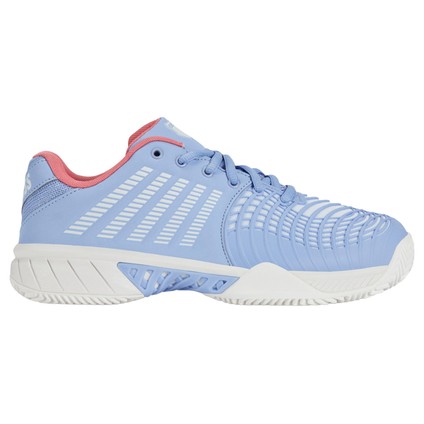 Tennisschoen K-Swiss Women Express Light 3 Carpet Open Air Bright White Strawberry Ice Tennisschoen K-Swiss Women Express Light 3 Carpet Open Air Bright White Strawberry Ice