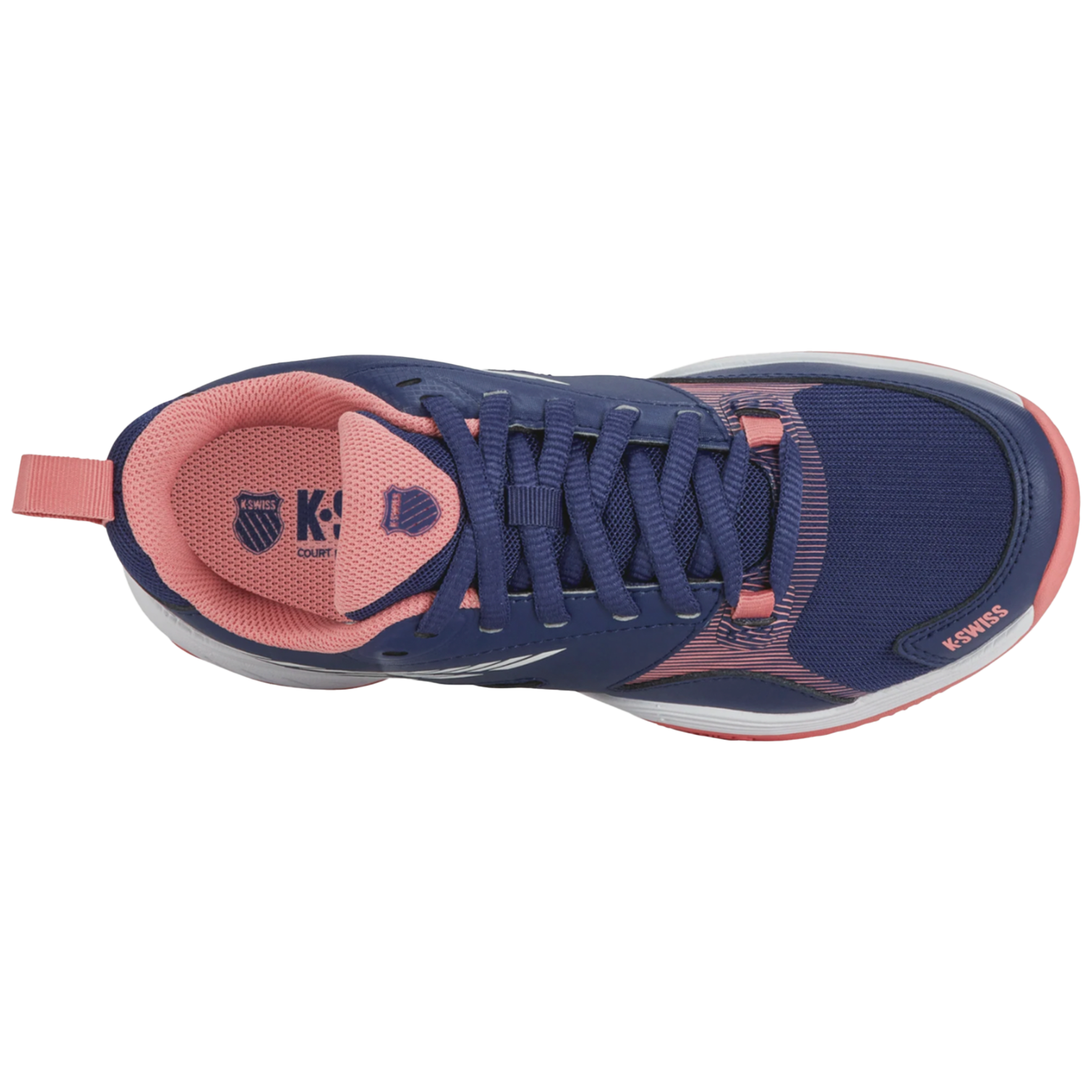 K-Swiss Women's Speedex HB Clay Estate Blue/ White/ Strawberry Ice