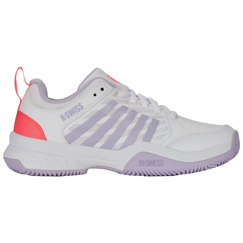 K-Swiss Court Express 2 Women's White/Orchid/Neon - All Things