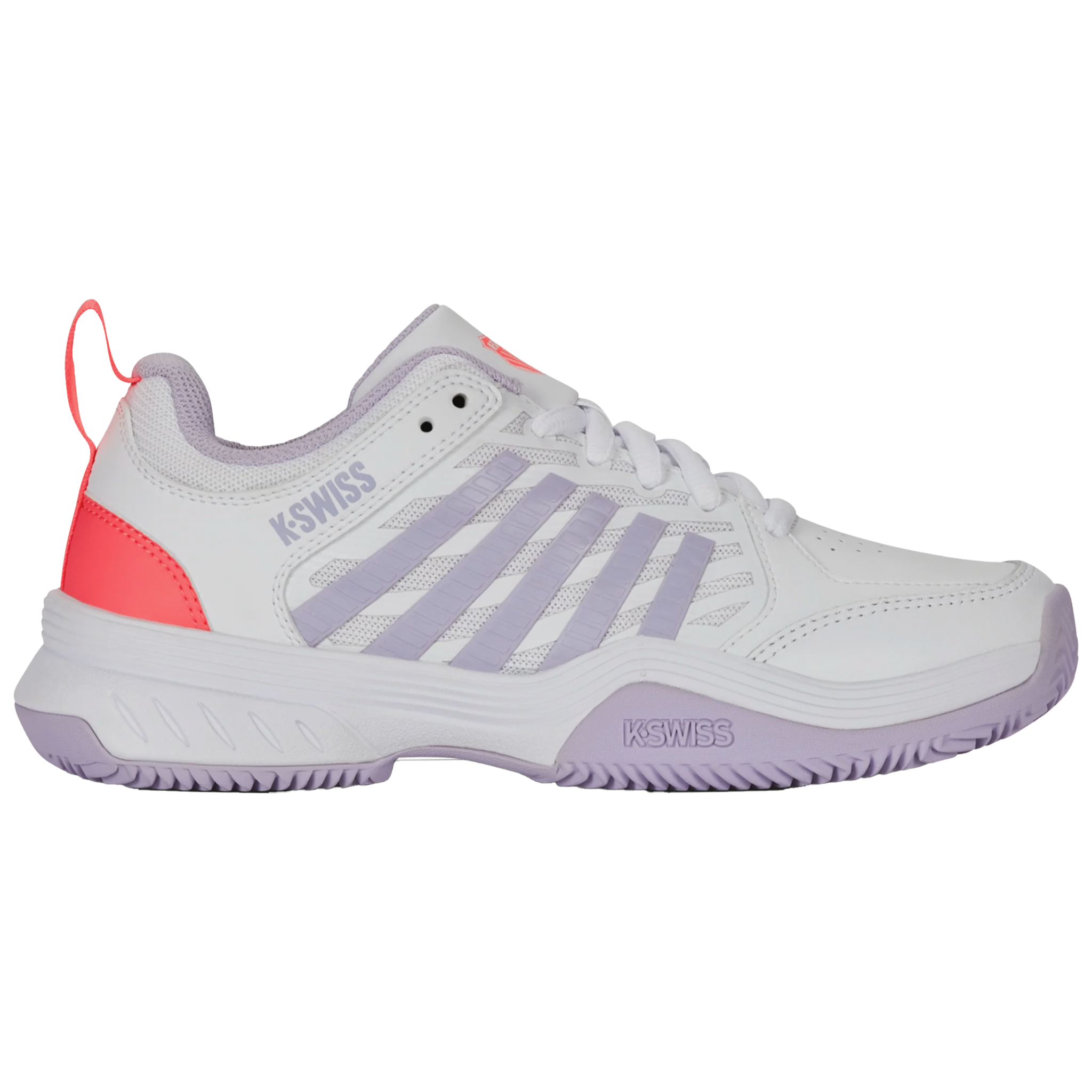 K-Swiss Court Express 2 Women's White/Orchid/Neon