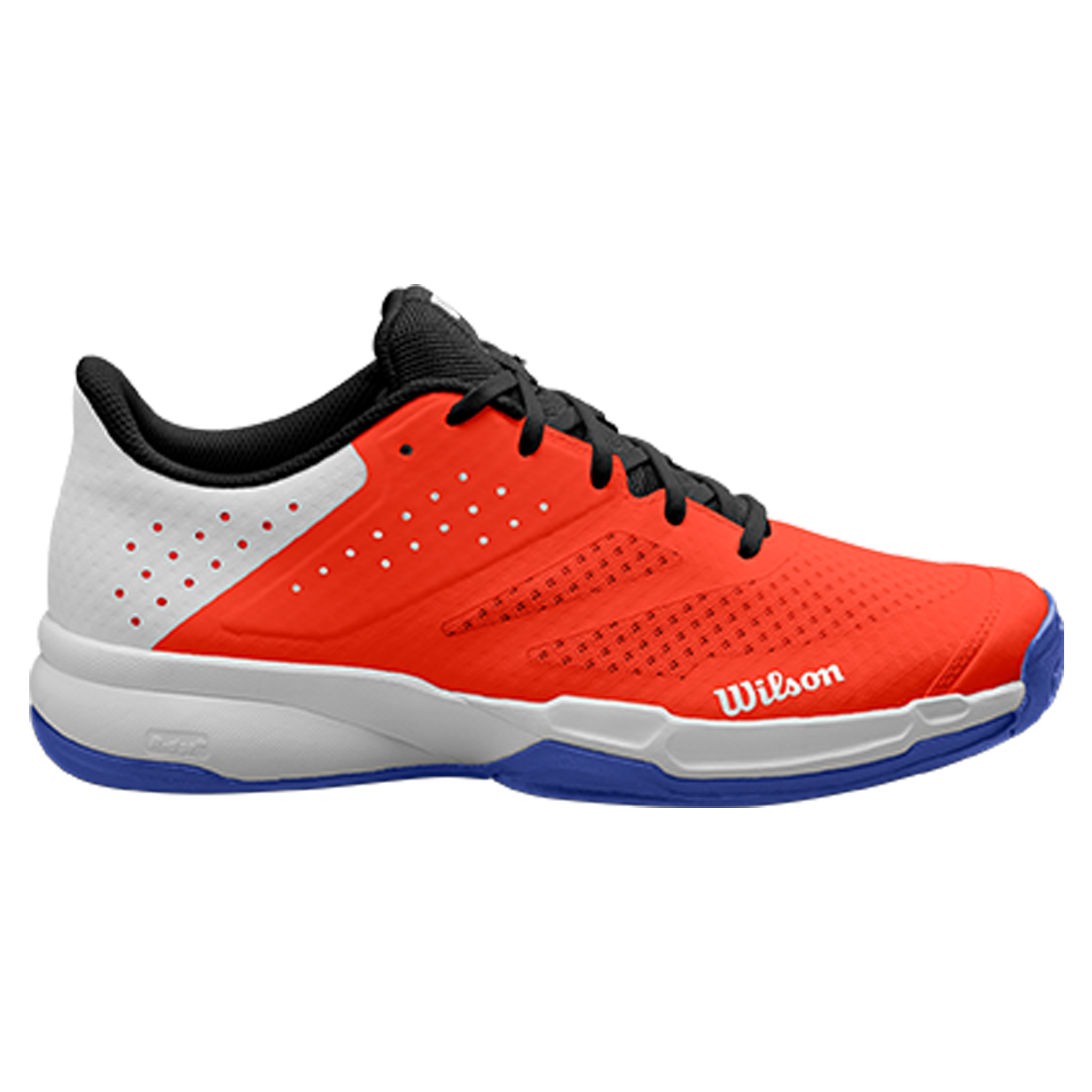 Orange and white shoes shop