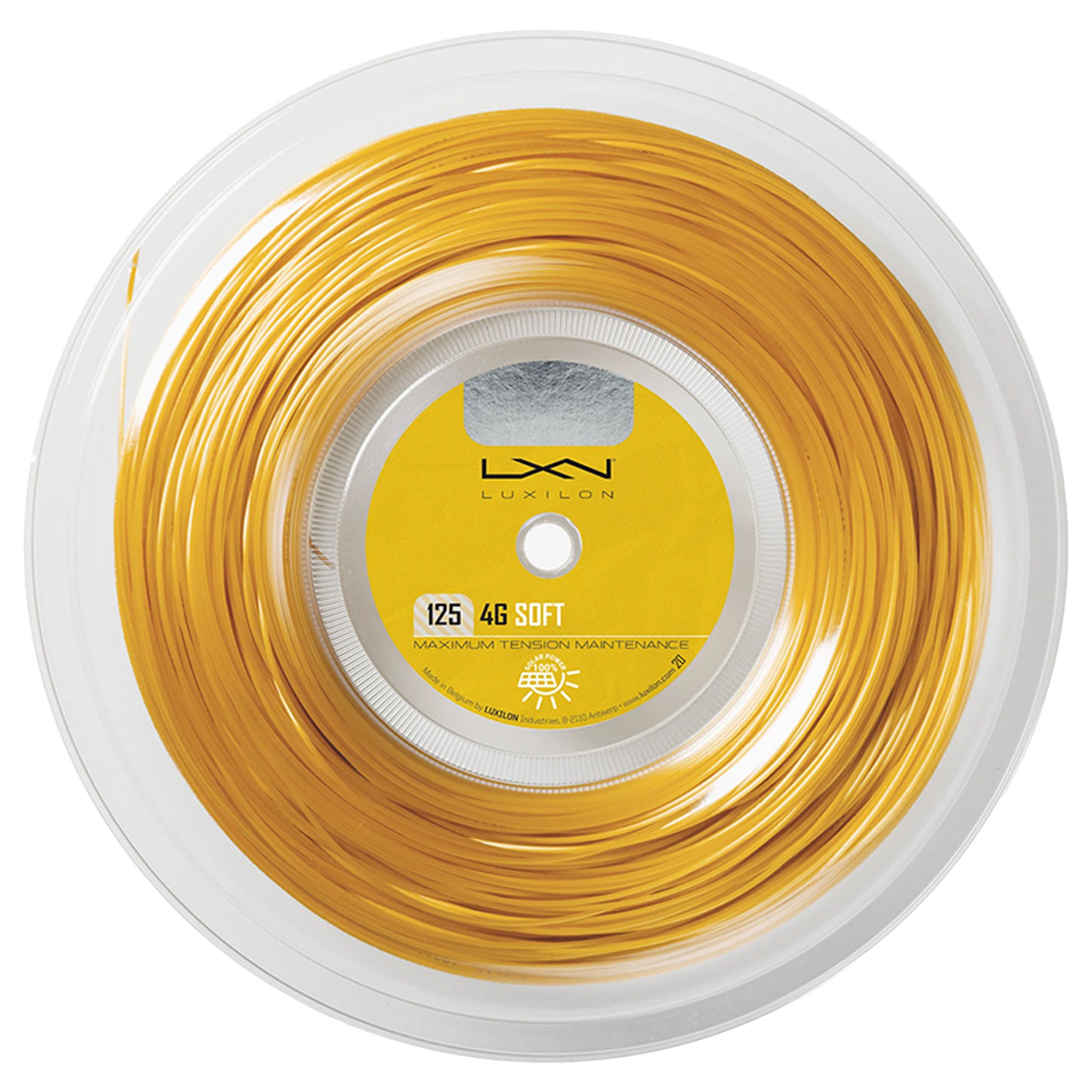 Luxilon 4G Soft 125 200M Reel Gold