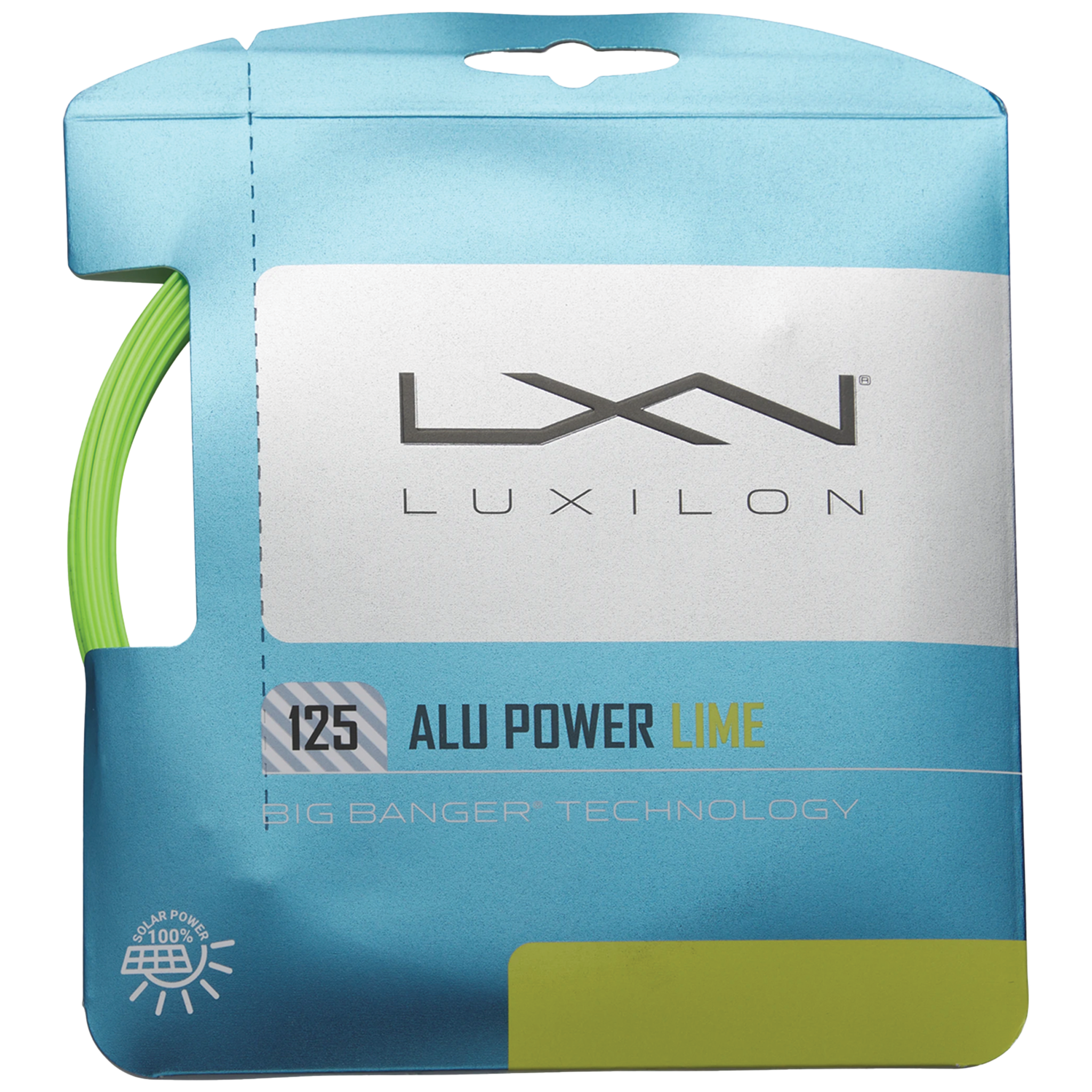 Luxilon Alu Power Lime 1.25mm Set