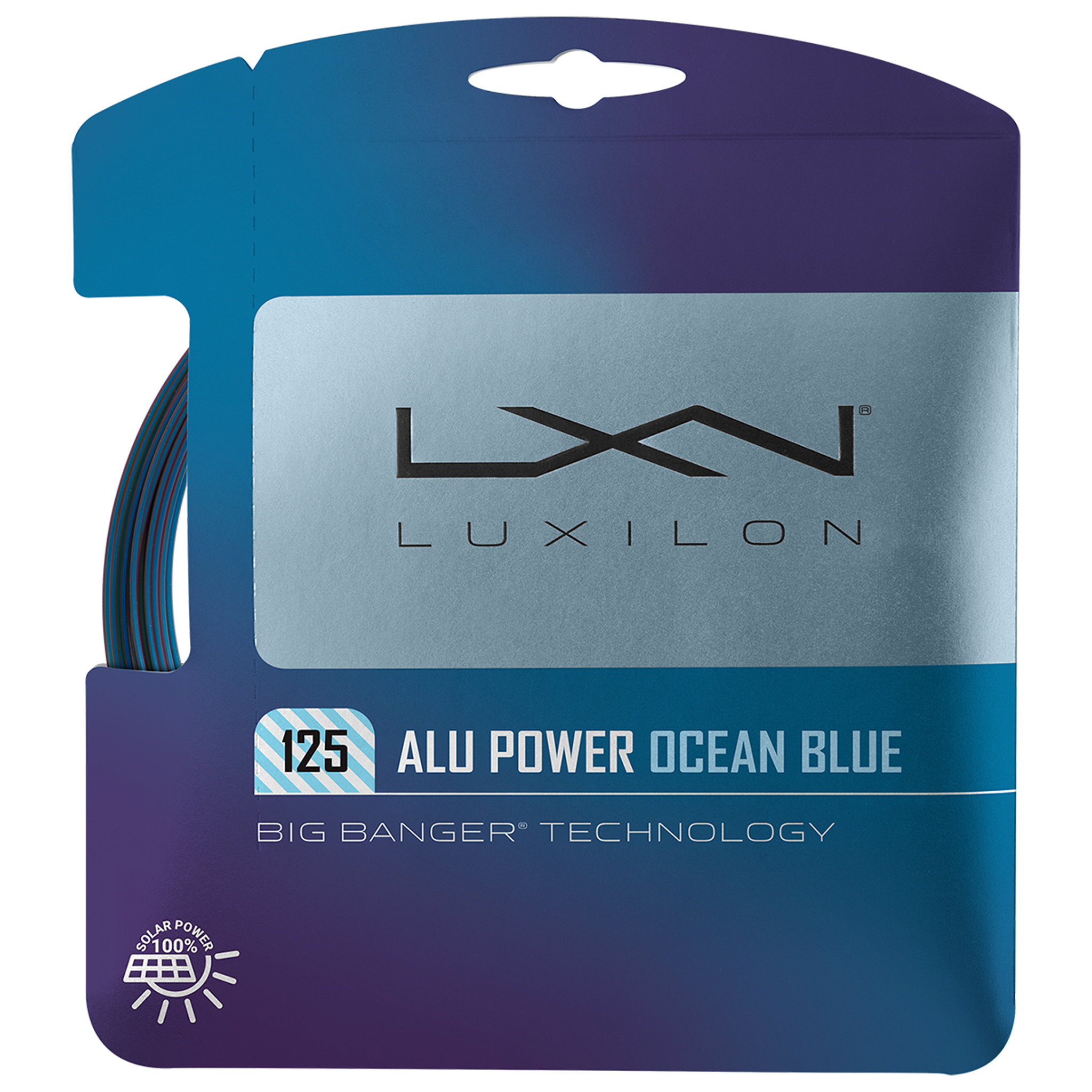 Luxilon Alu Power 125 Ocean Blue 12m Set